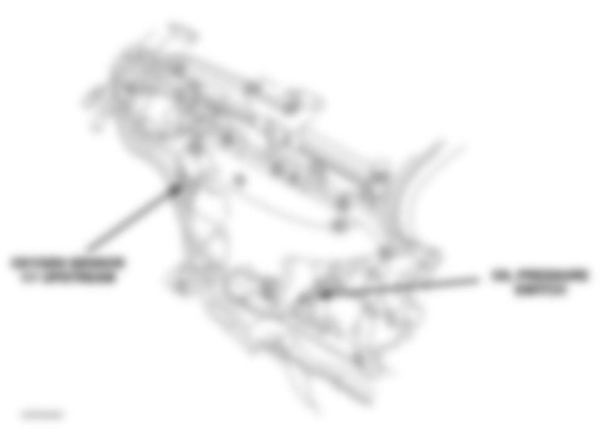 Dodge Stratus R/T 2006 - Component Locations -  Right Side Of Engine (2.0L/2.4L)