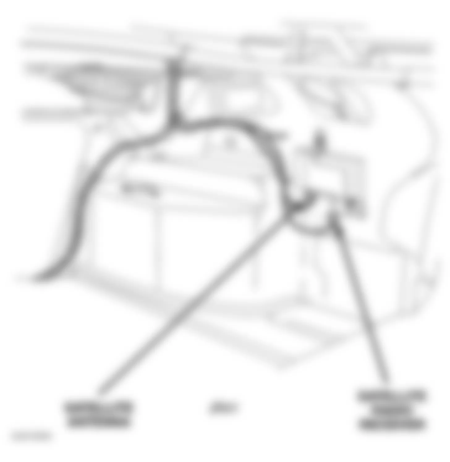Dodge Stratus R/T 2006 - Component Locations -  Trunk (Sedan)