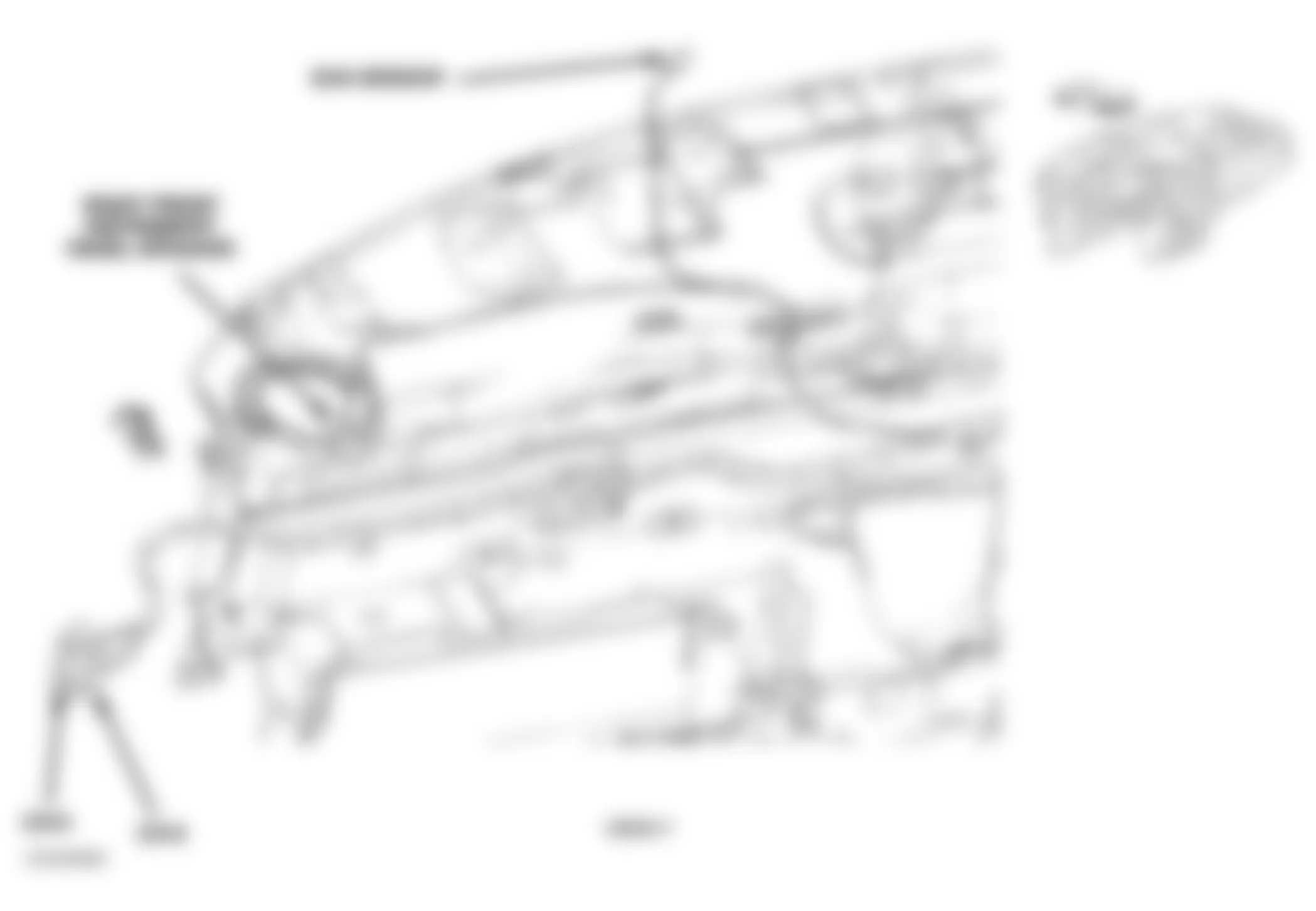 Dodge Stratus SXT 2006 - Component Locations -  Right Side Of Dash