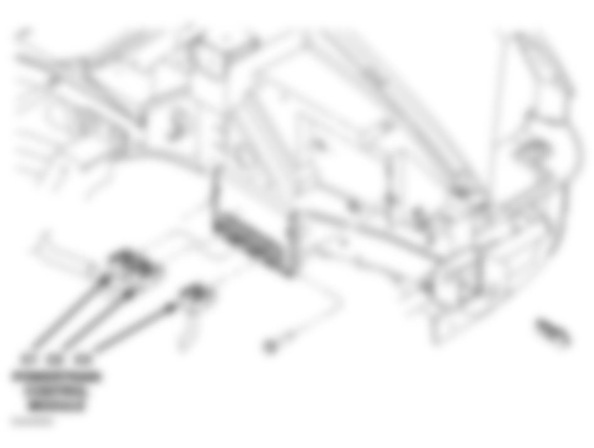 Dodge Viper SRT-10 2006 - Component Locations -  Left Side Of Engine Compartment