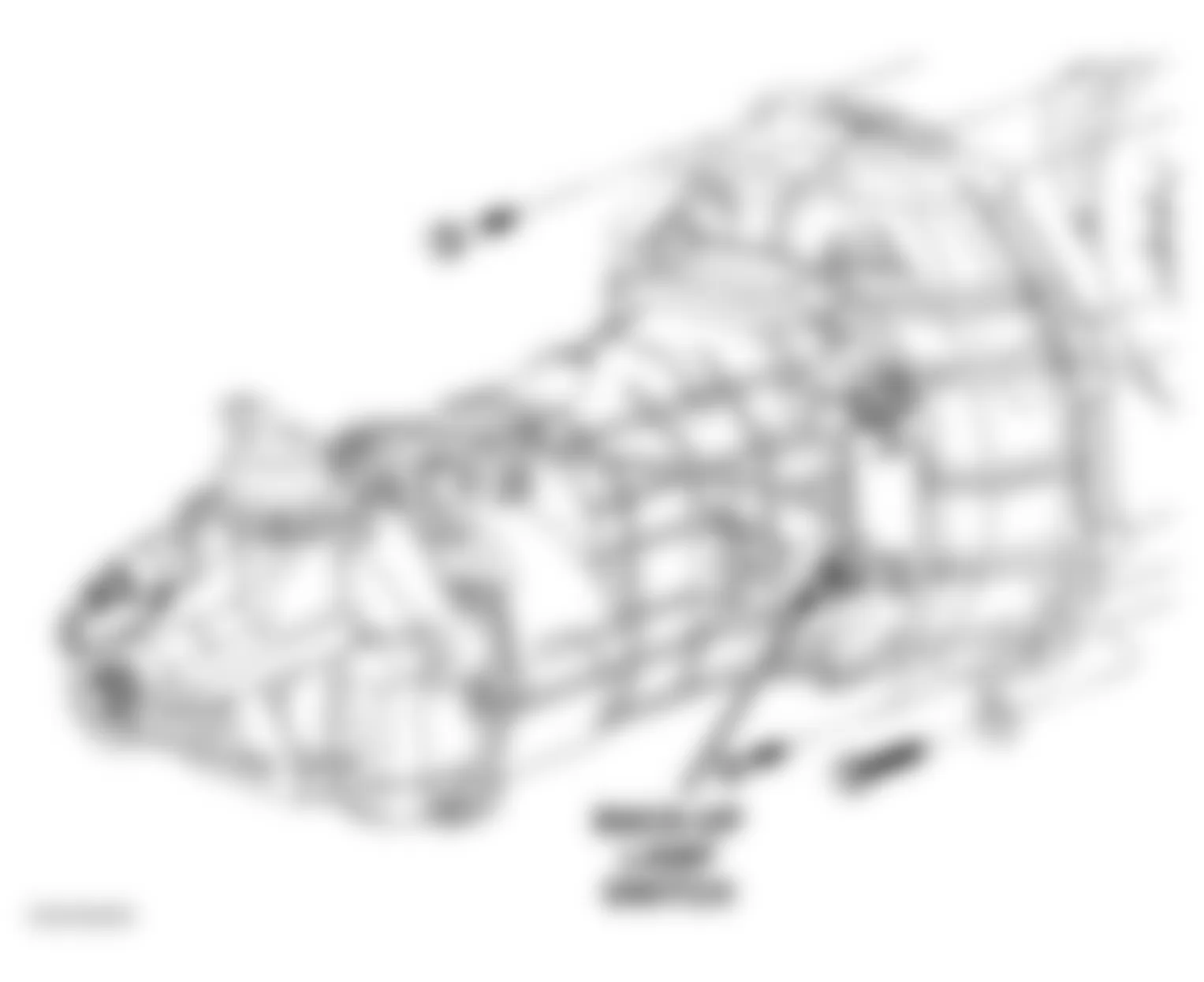 Dodge Viper SRT-10 2006 - Component Locations -  Right Side Of Transmission