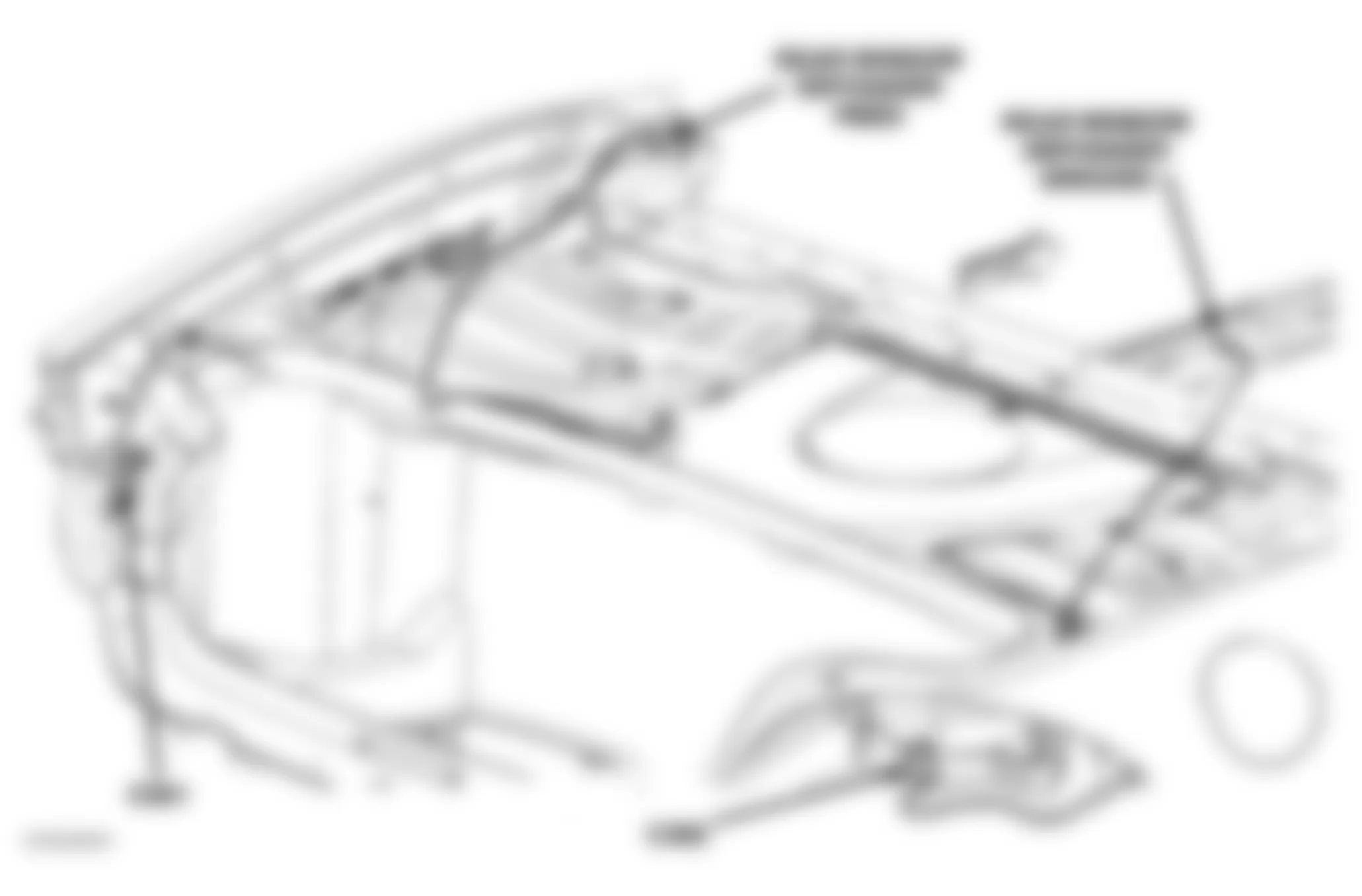 Dodge Viper SRT-10 2006 - Component Locations -  Rear Of Vehicle