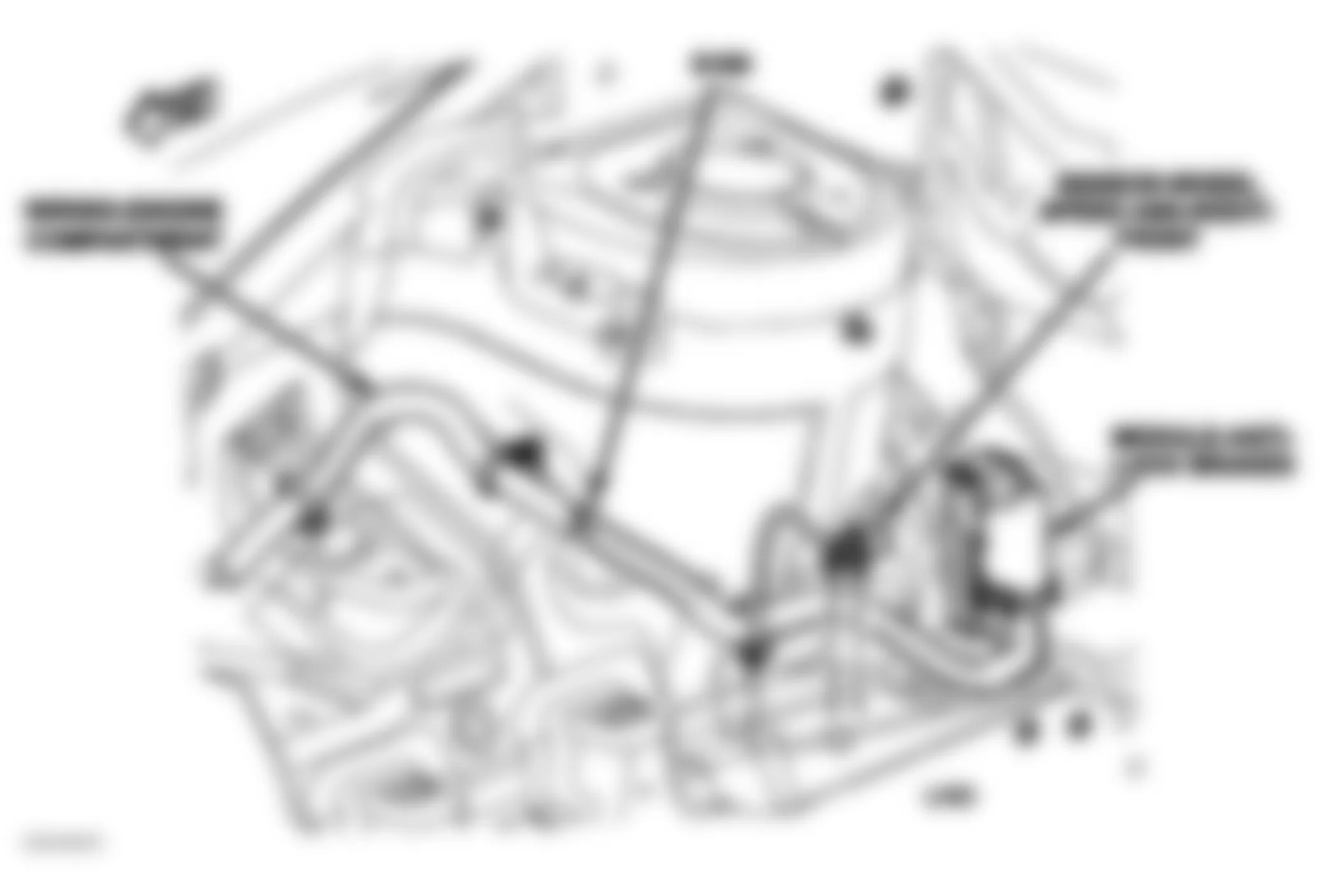 Dodge Caliber R/T 2007 - Component Locations -  Right Side Of Engine Compartment