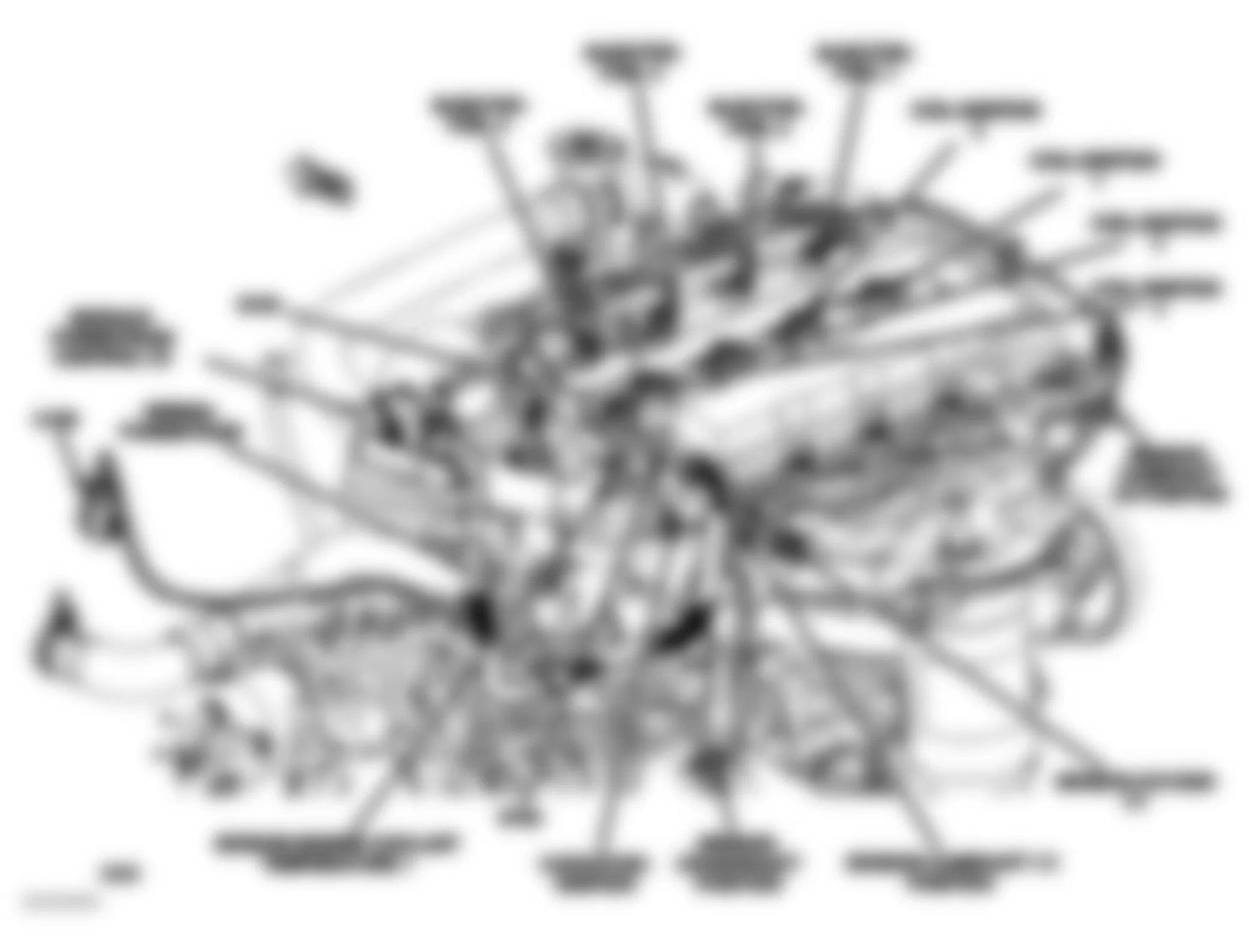 Dodge Caliber R/T 2007 - Component Locations -  Right Side Of Engine