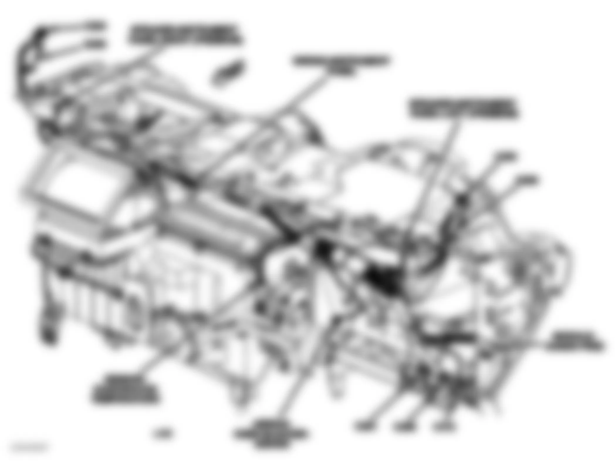 Dodge Caliber R/T 2007 - Component Locations -  Rear Of Dash