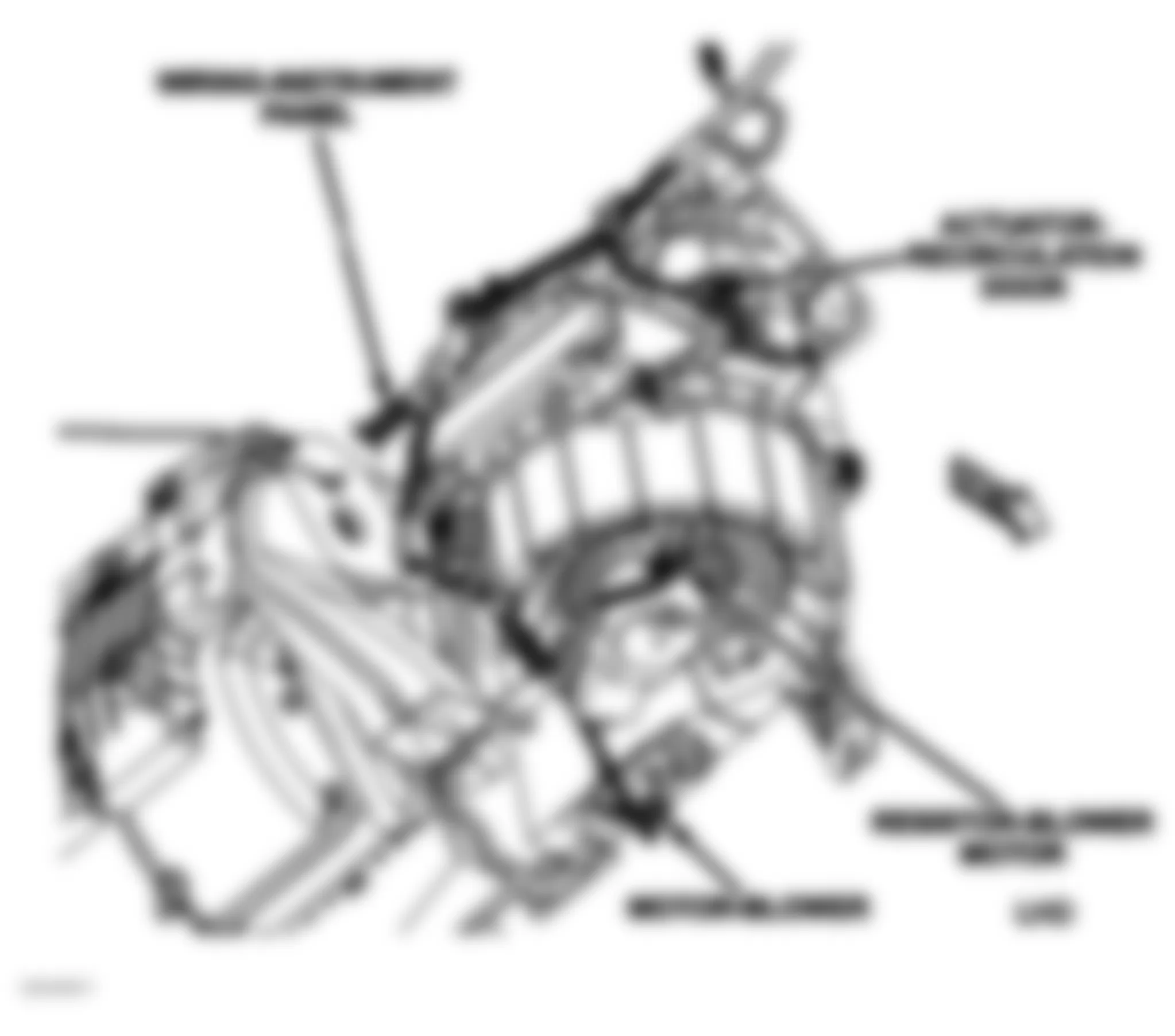 Dodge Caliber R/T 2007 - Component Locations -  HVAC