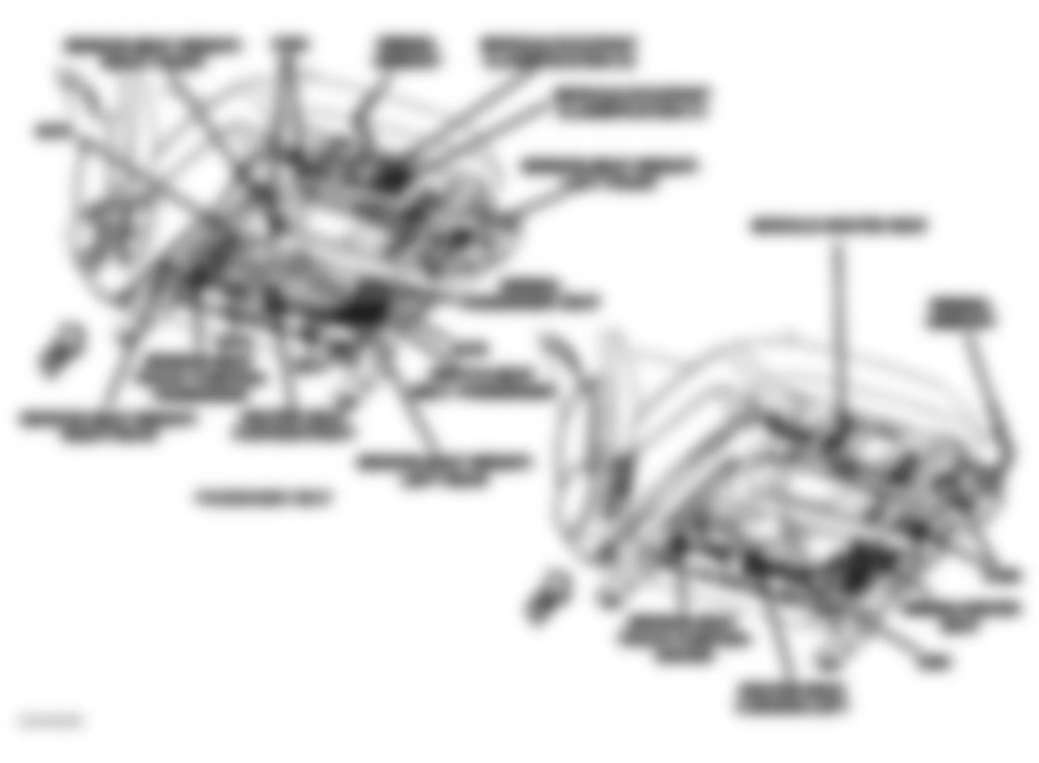 Dodge Caliber R/T 2007 - Component Locations -  Front Seats