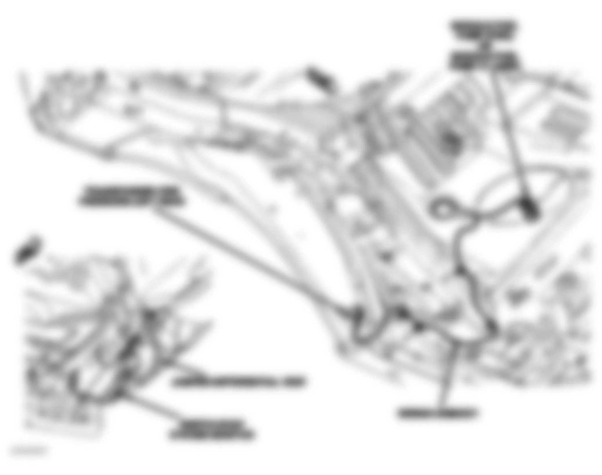 Dodge Caliber R/T 2007 - Component Locations -  Left Rear Underside Of Vehicle