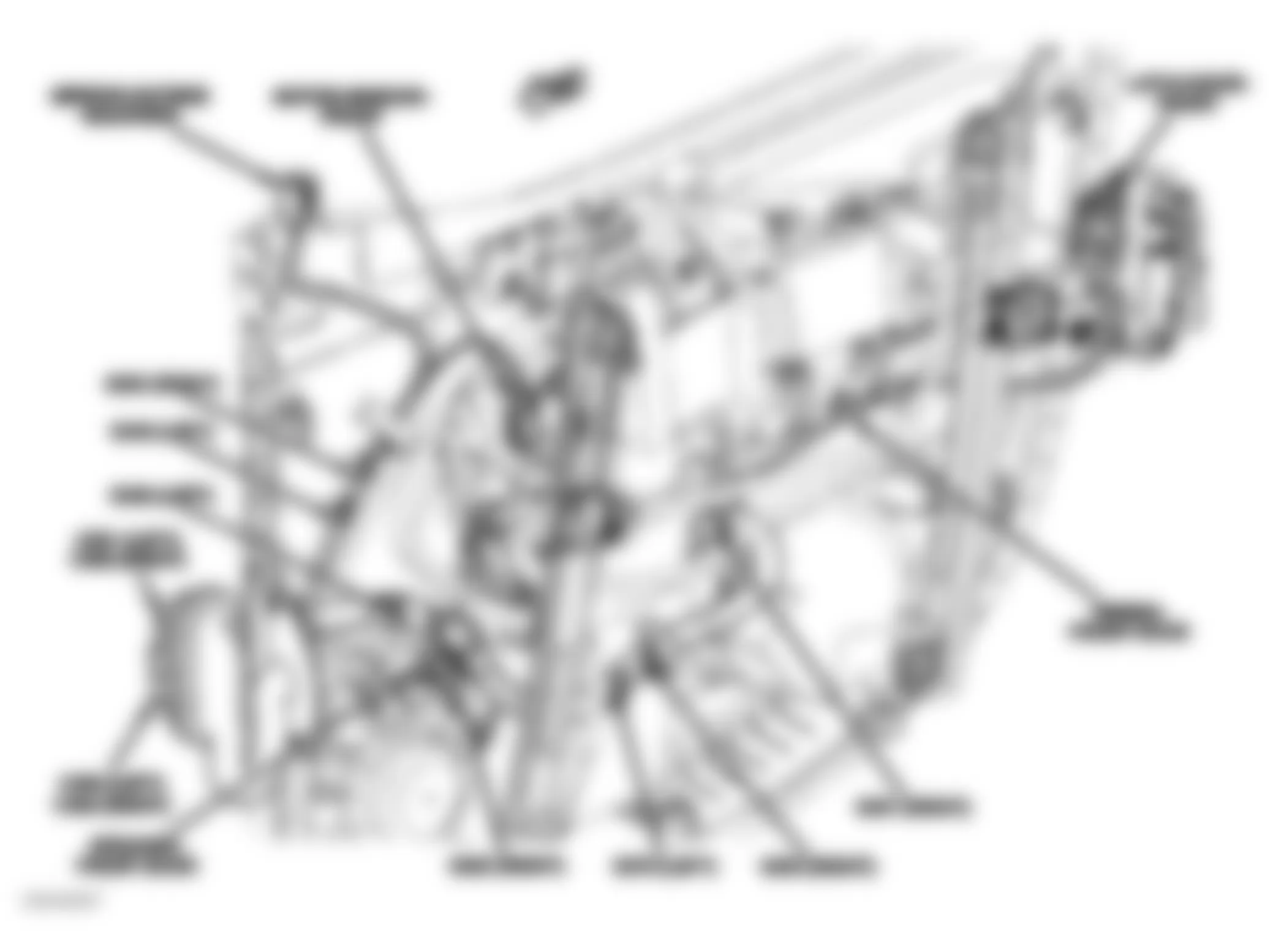 Dodge Caliber SE 2007 - Component Locations -  Right Front Door (Left Similar)