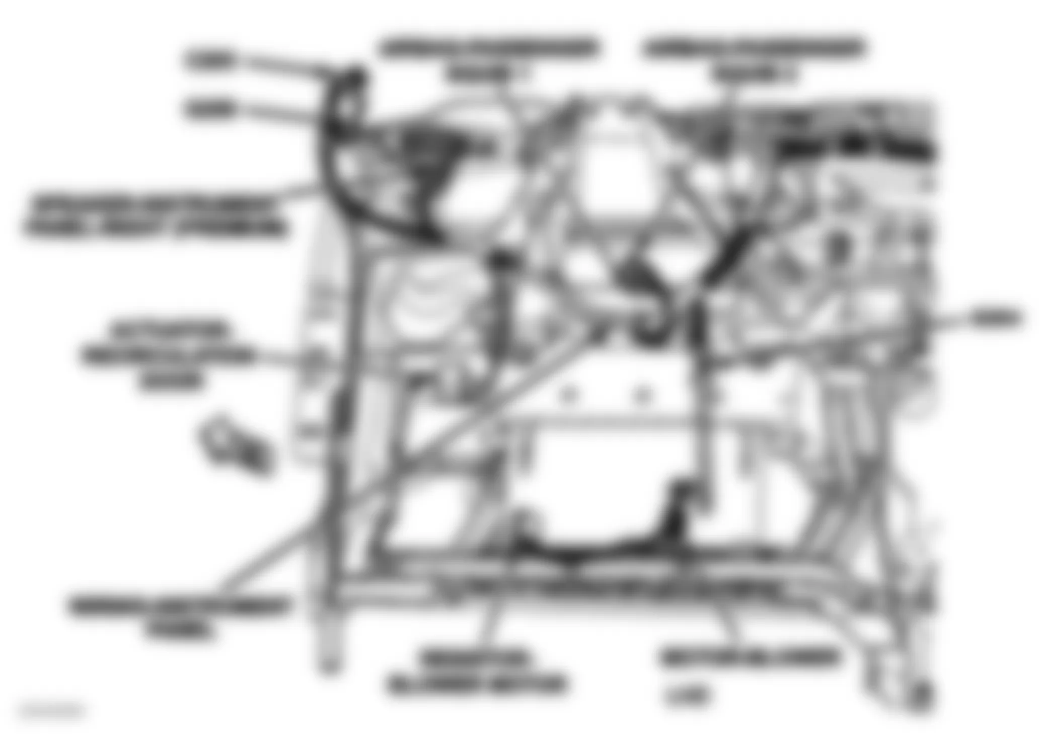 Dodge Caliber SXT 2007 - Component Locations -  Right Rear Side Of Dash