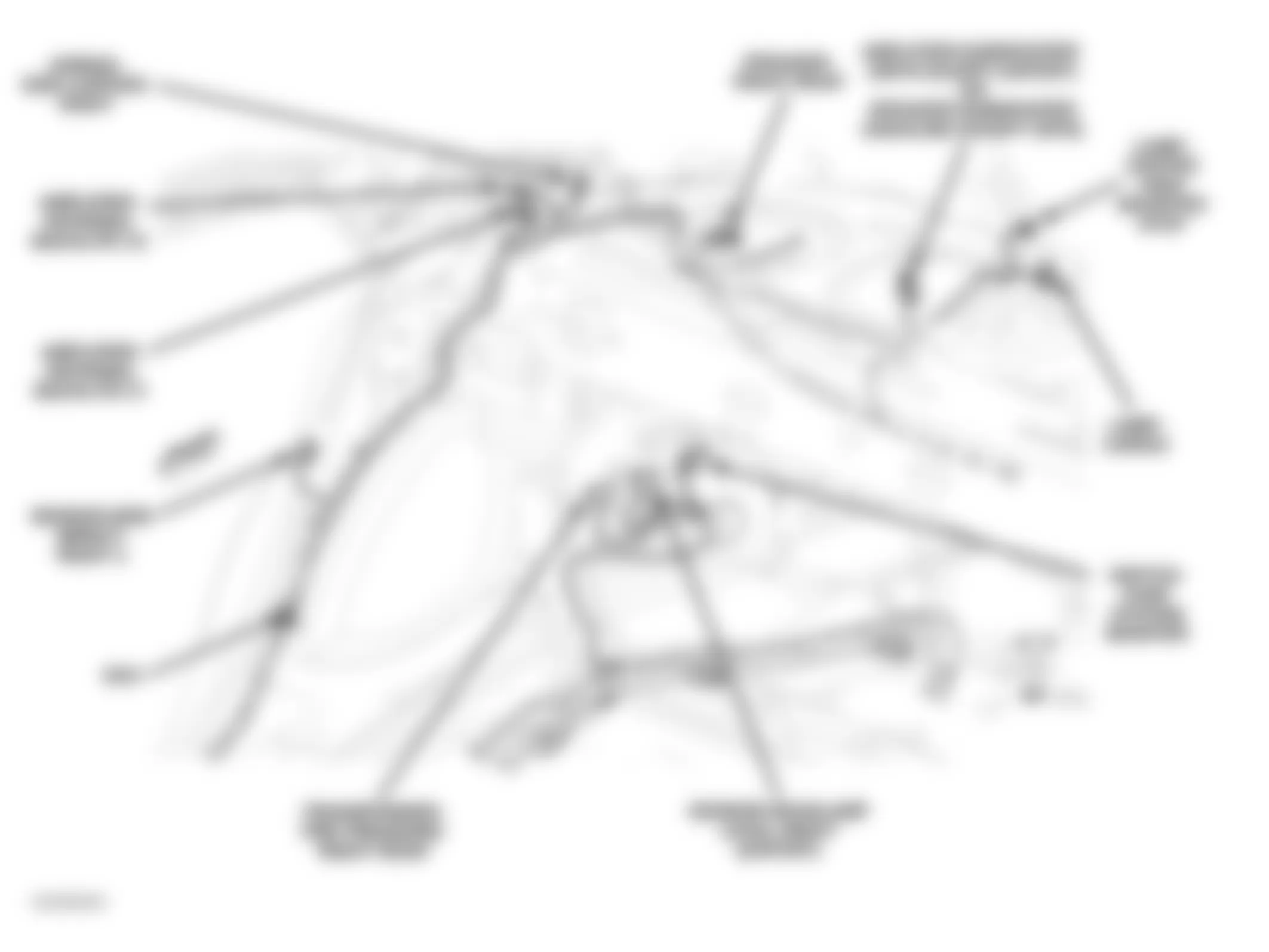 Dodge Charger Daytona R/T 2007 - Component Locations -  Right Rear Quarterpanel (Except Magnum)