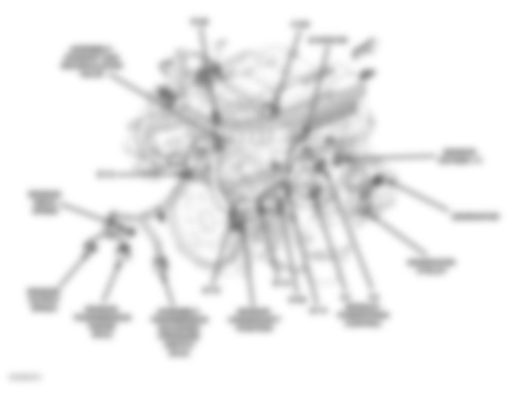 Dodge Charger SE 2007 - Component Locations -  Right Rear Of Engine (3.5L)