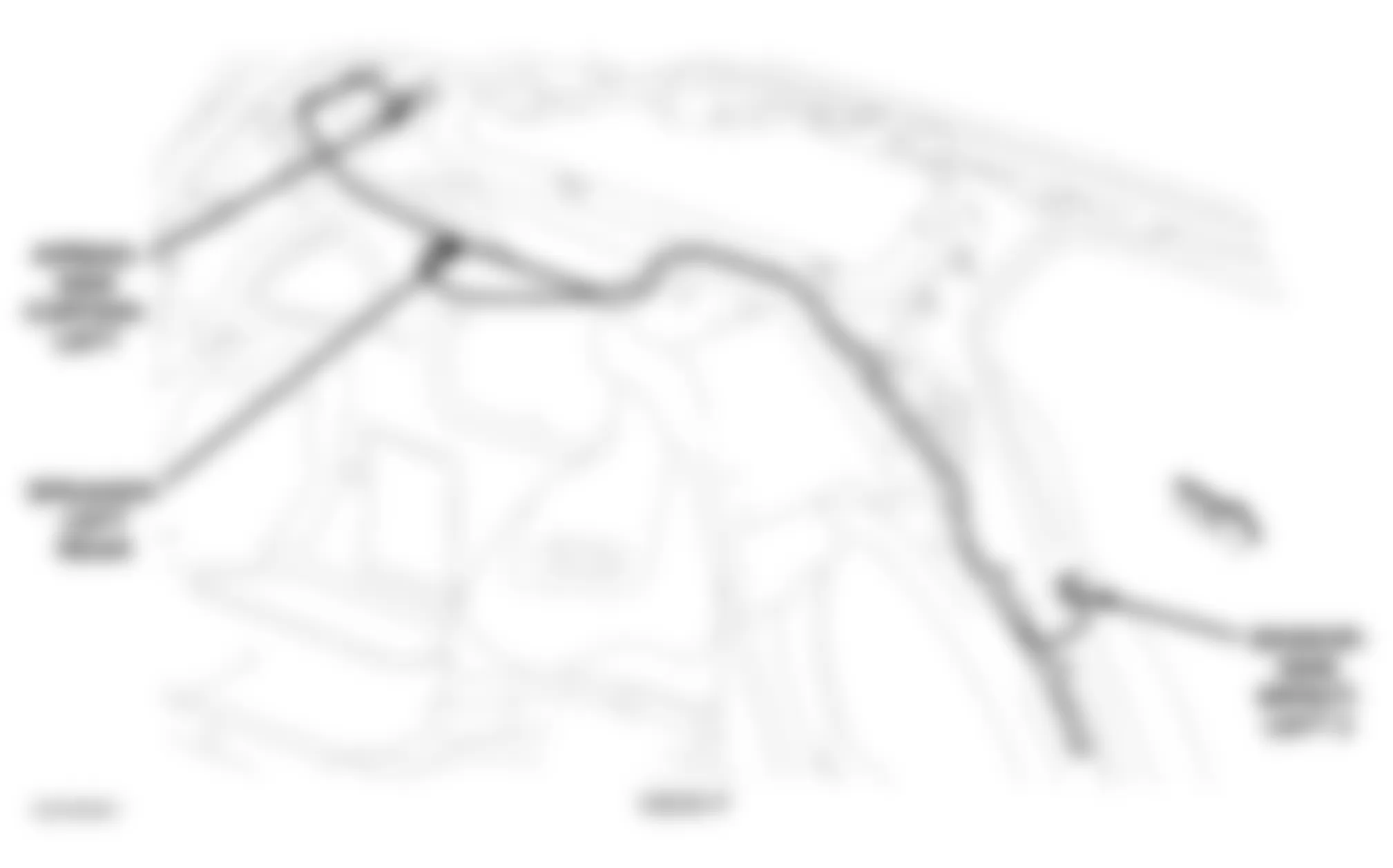 Dodge Charger SE 2007 - Component Locations -  Left Rear Quarterpanel (Magnum)