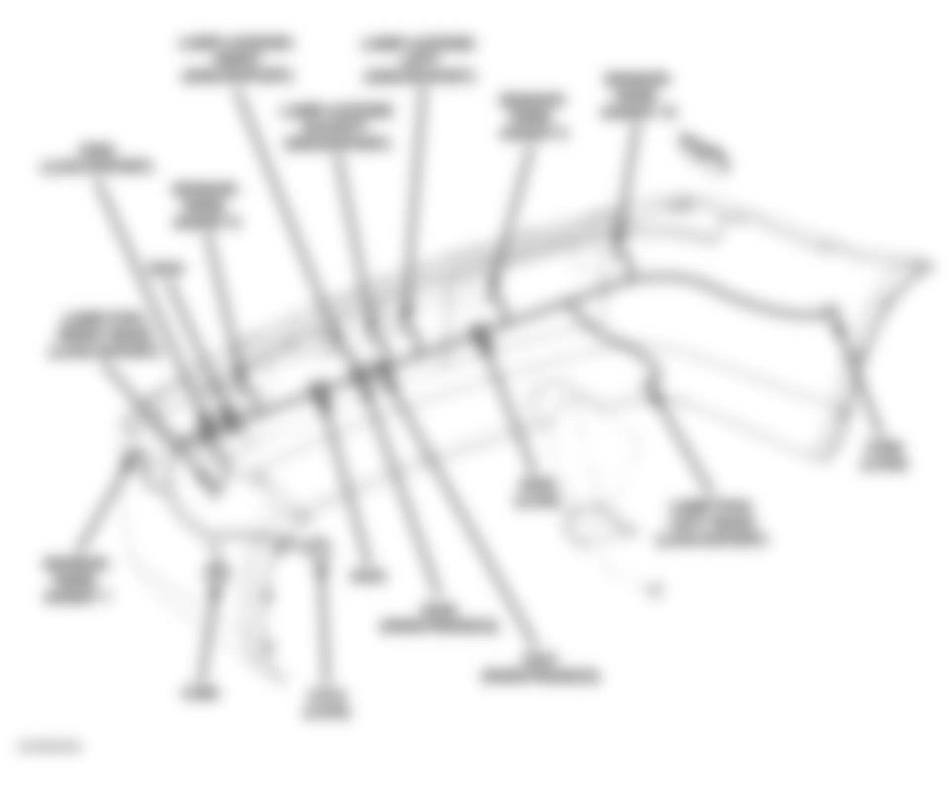 Dodge Charger SE 2007 - Component Locations -  Rear Fascia