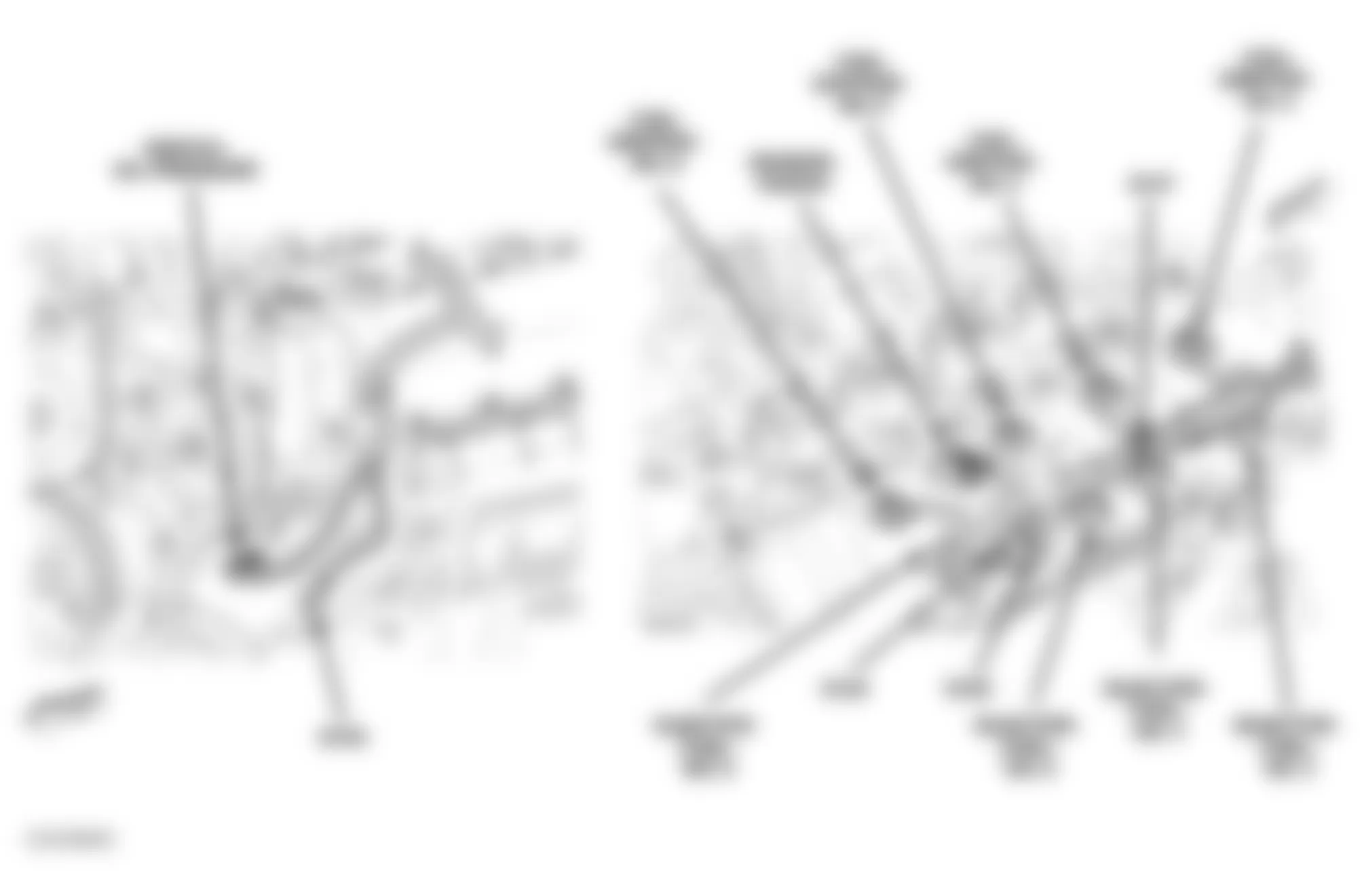 Dodge Dakota 2007 - Component Locations -  Left Front/Top Right Of Engine (4.7L)