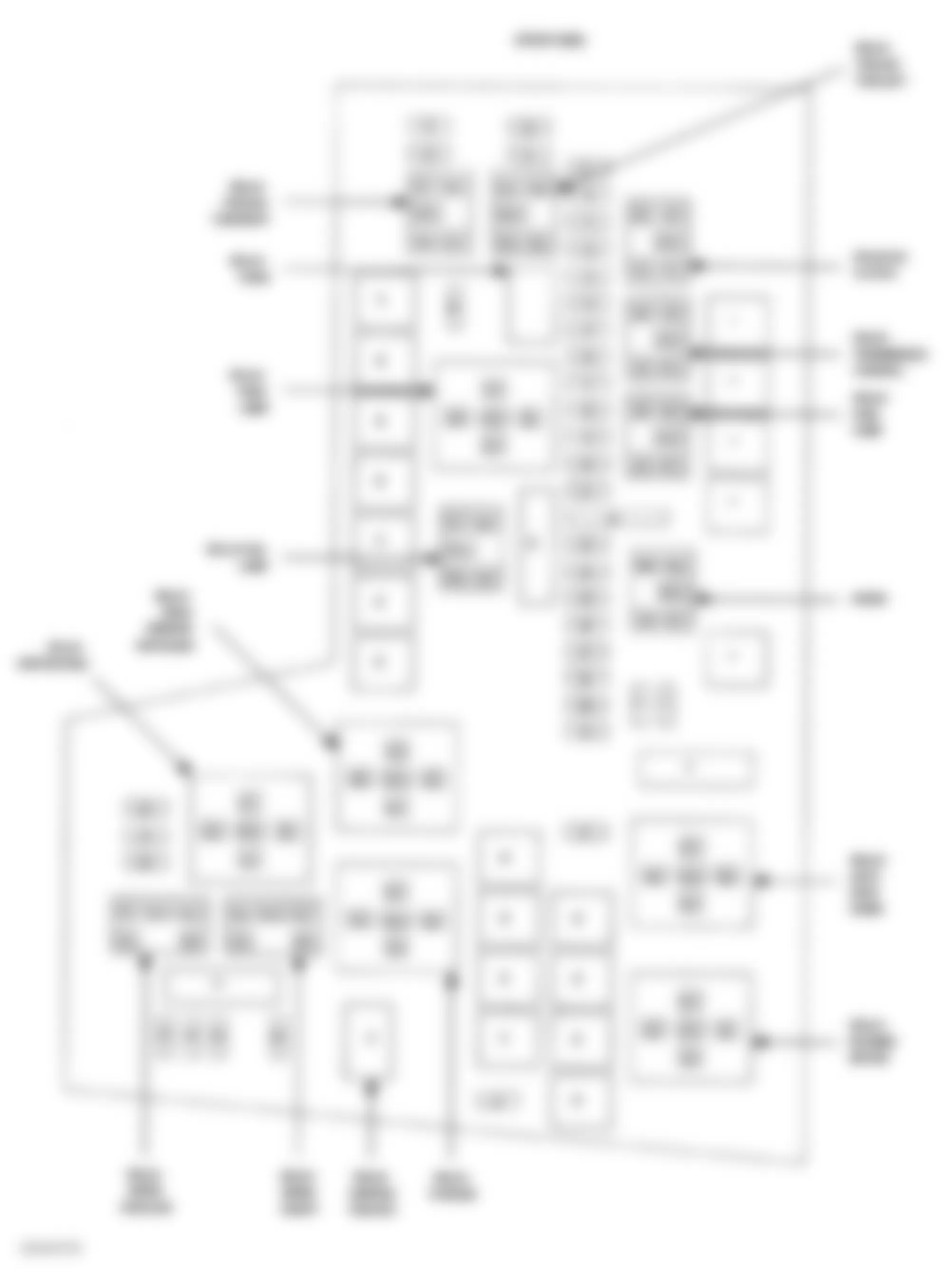 Dodge Dakota 2007 - Component Locations -  Integrated Power Module