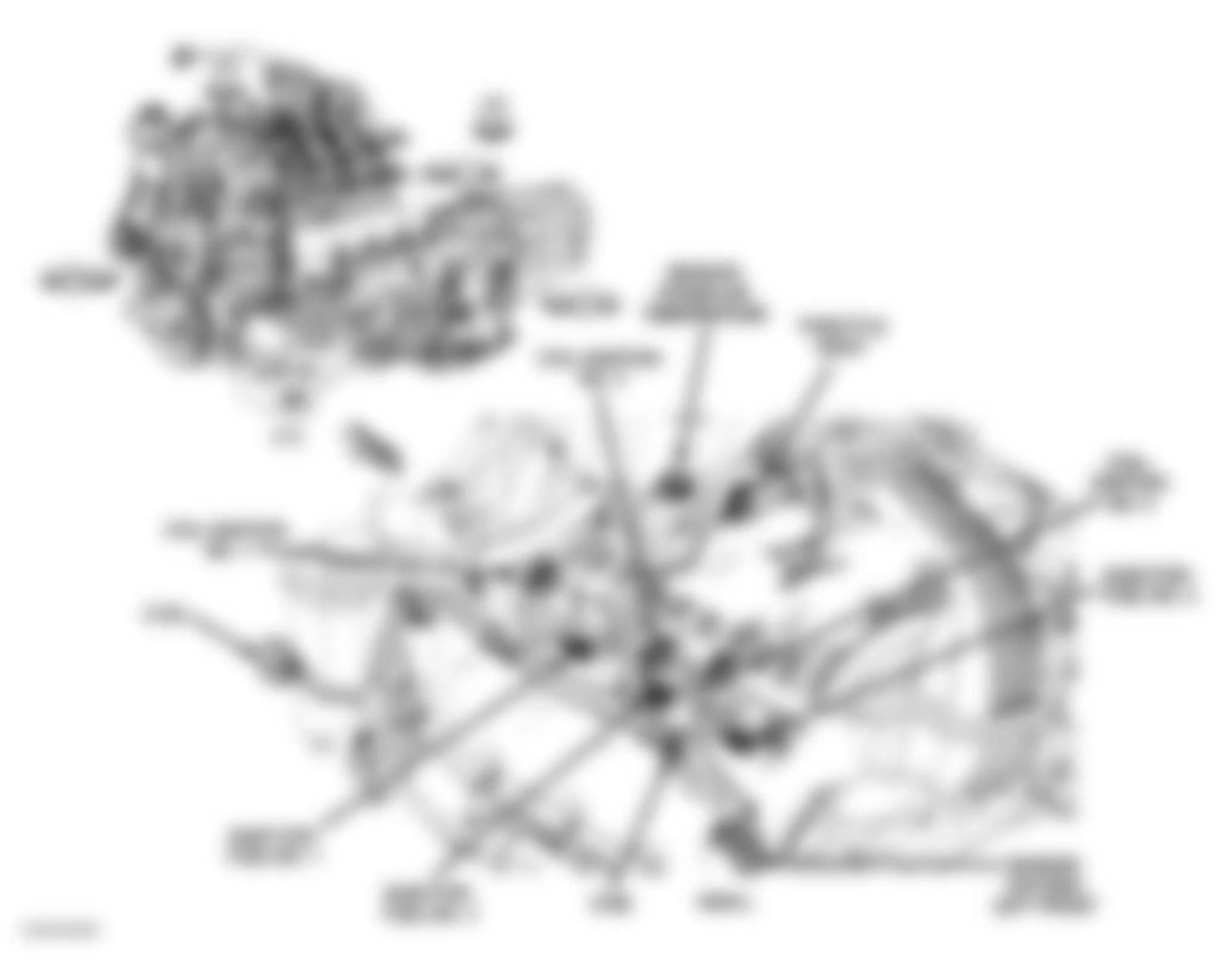 Dodge Durango 2007 - Component Locations -  Left Side Of Engine (3.7L)