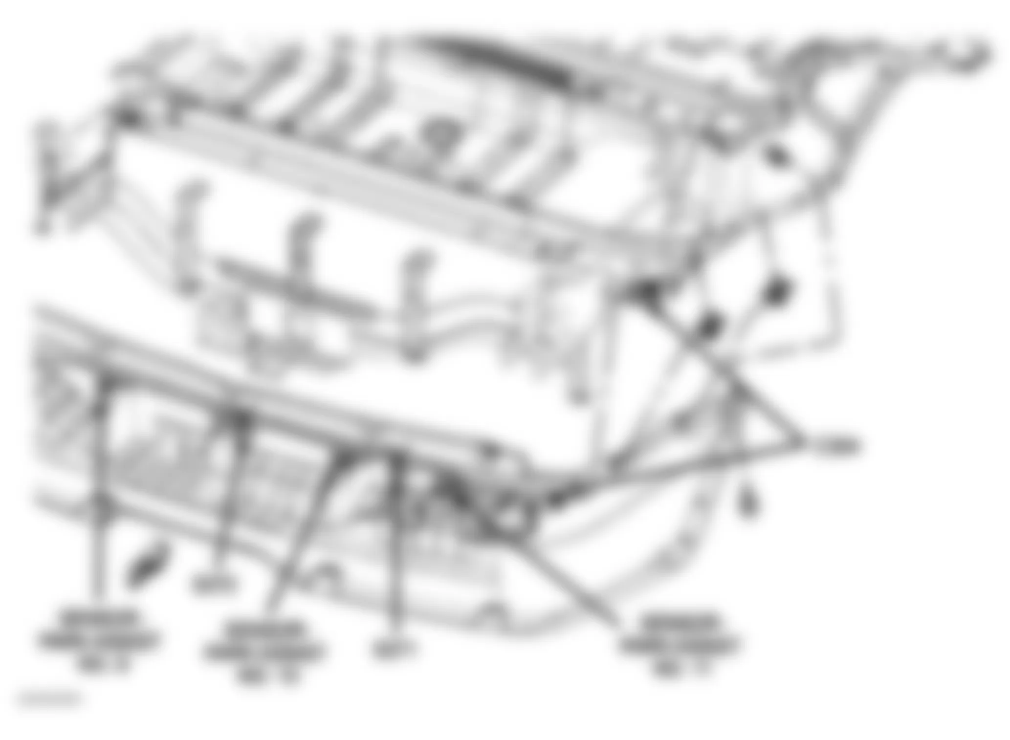 Dodge Durango 2007 - Component Locations -  Rear Fascia