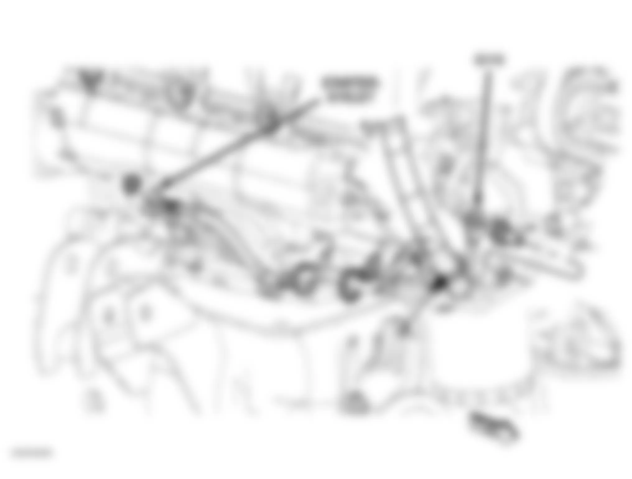 Dodge Durango 2007 - Component Locations -  Lower Right Front Of Engine (5.7L)