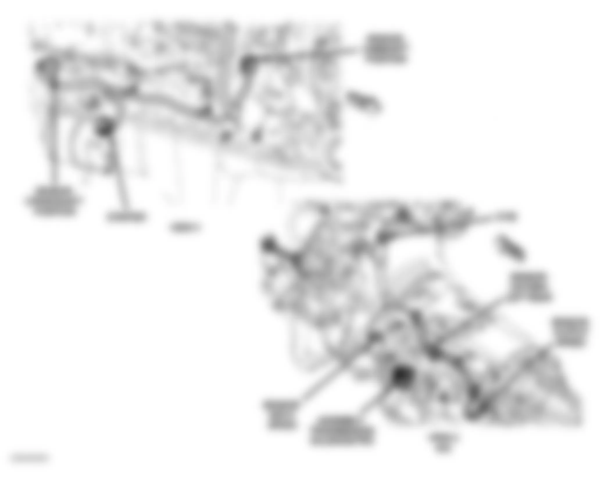 Dodge Durango 2007 - Component Locations -  Engine & Transmission (4.7L)