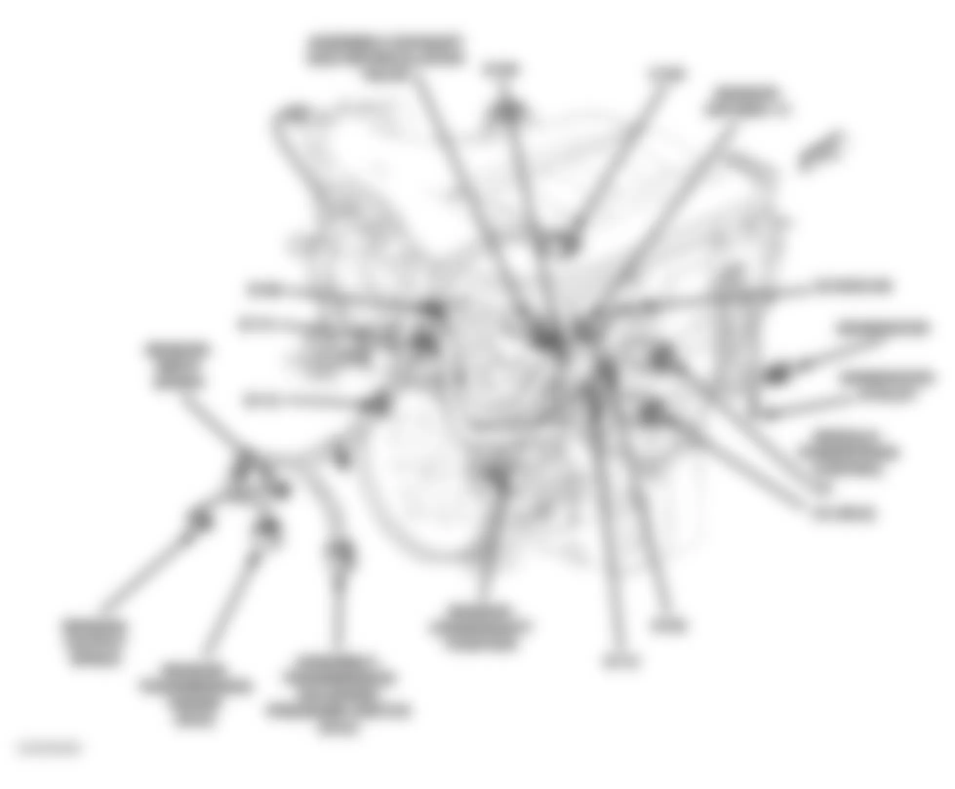 Dodge Magnum SXT 2007 - Component Locations -  Engine Assembly (3.5L)