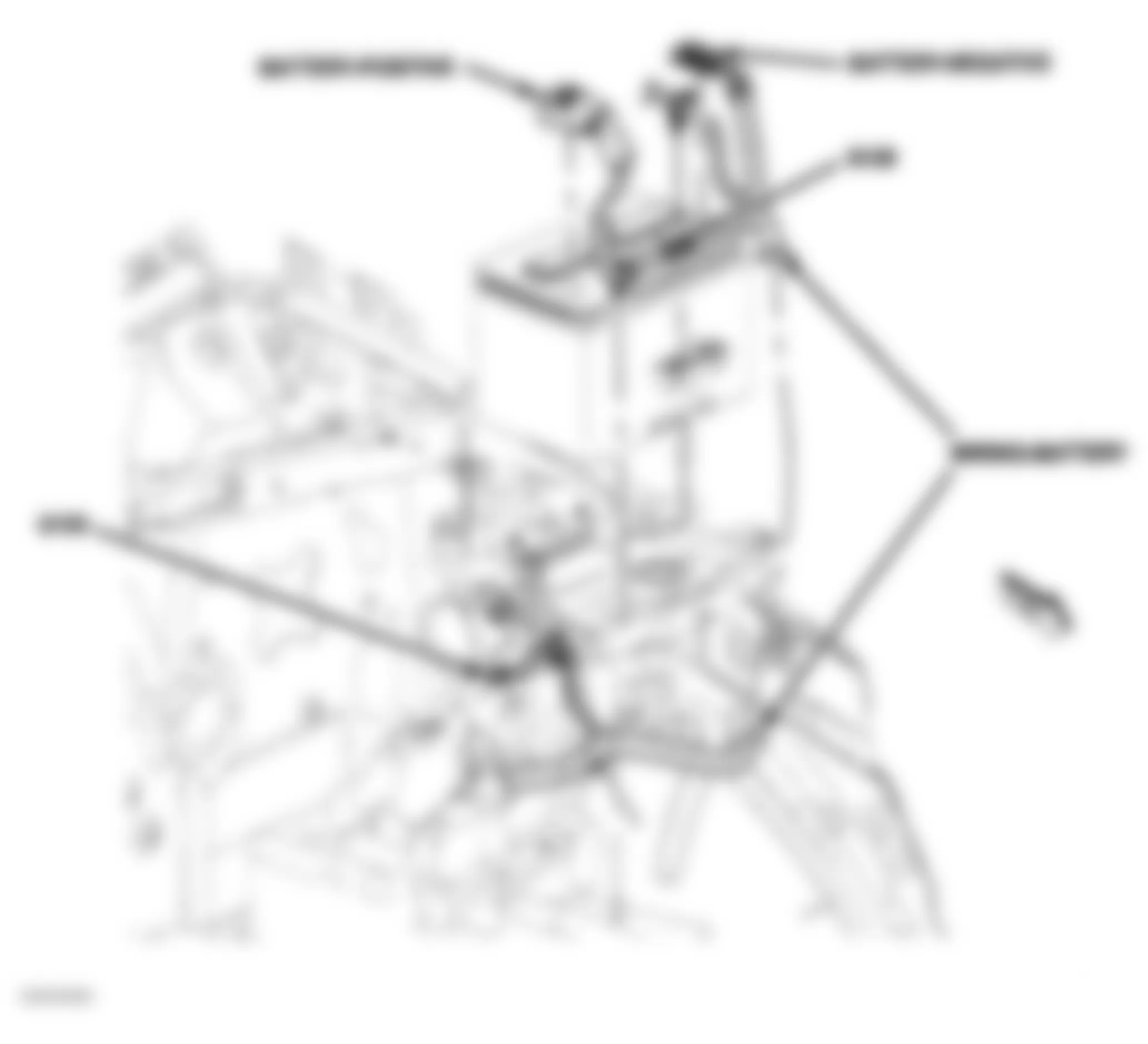 Dodge Nitro R/T 2007 - Component Locations -  Left Side Of Engine Compartment