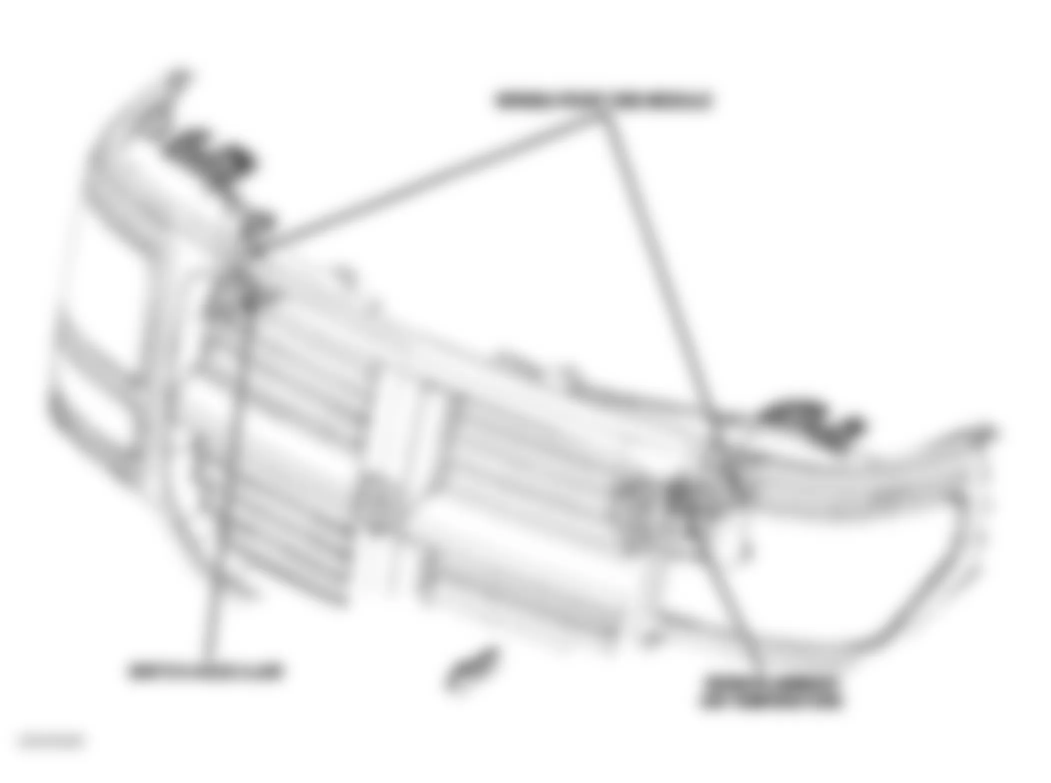 Dodge Nitro R/T 2007 - Component Locations -  Front Fascia