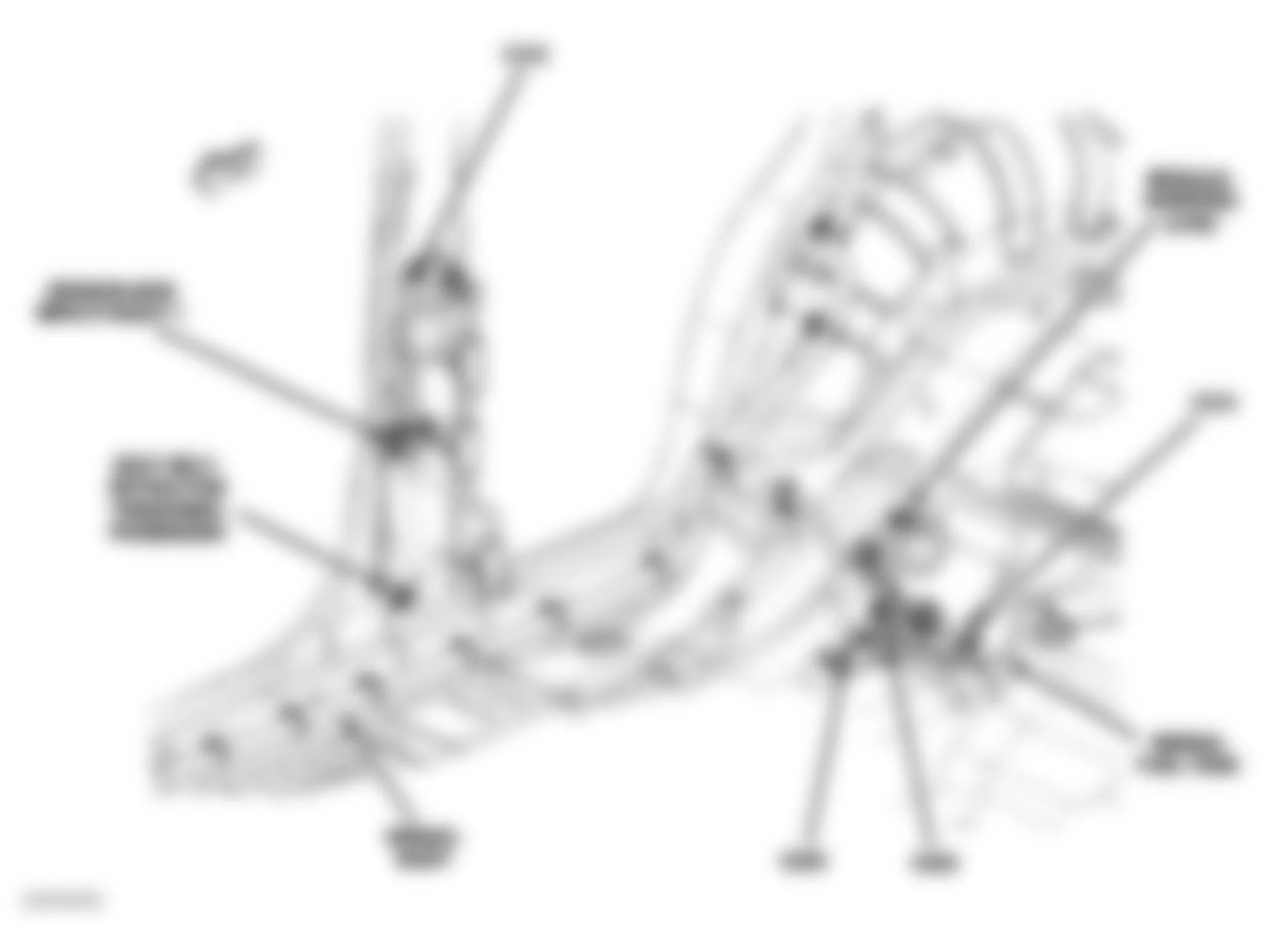 Dodge Nitro R/T 2007 - Component Locations -  Right B & Under Right Side Of Rear Seat