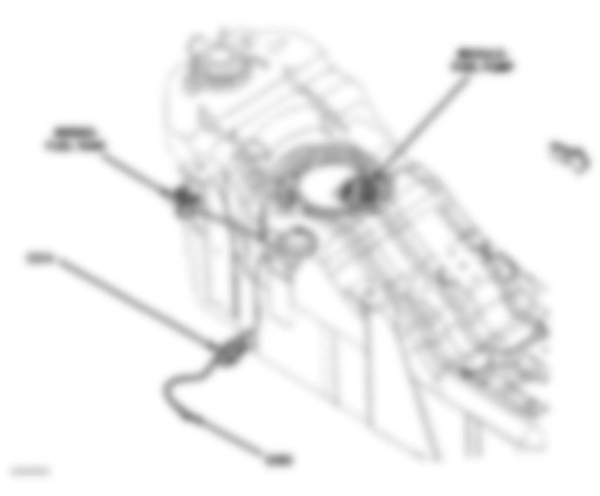 Dodge Nitro R/T 2007 - Component Locations -  Fuel Tank