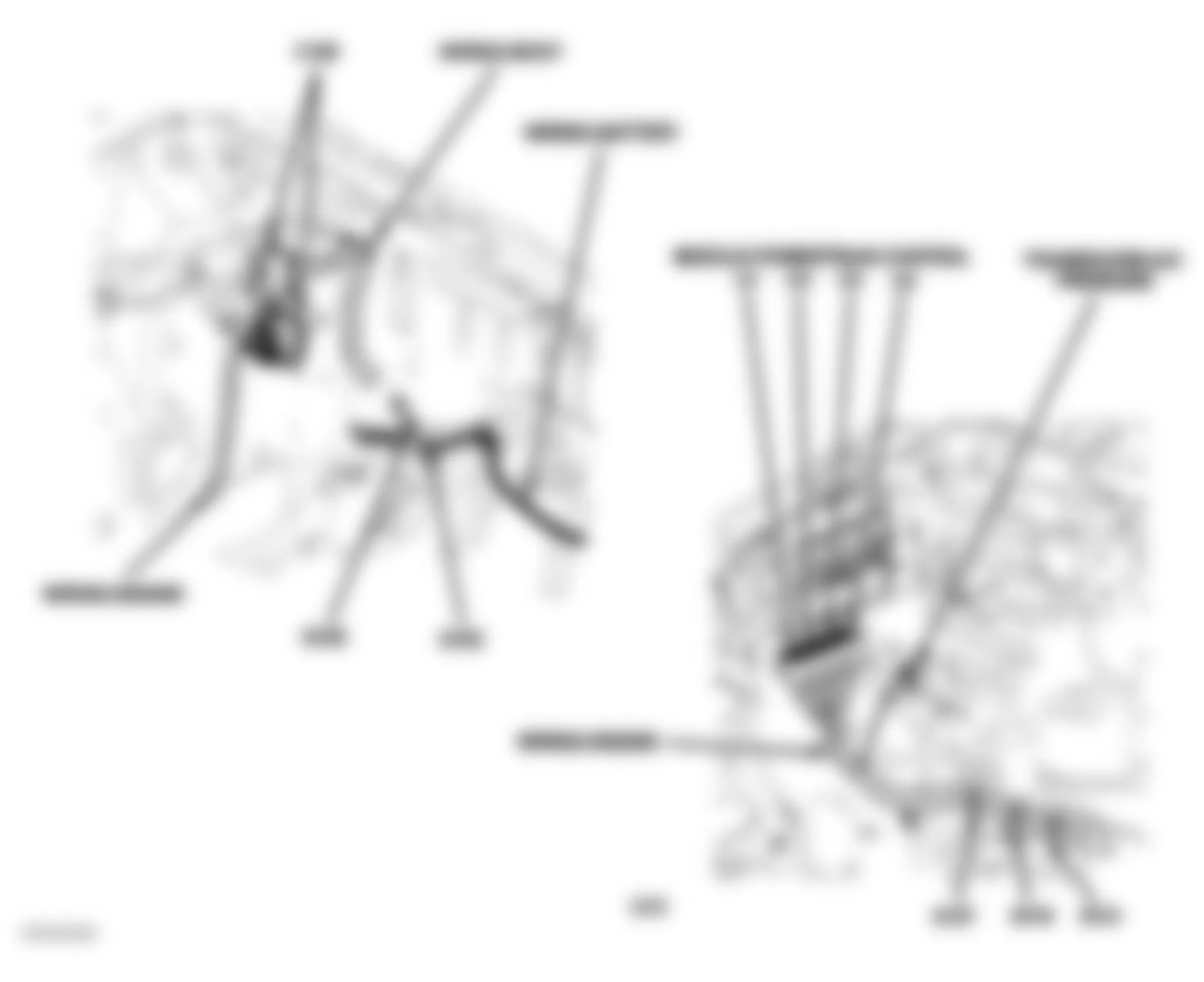 Dodge Nitro SLT 2007 - Component Locations - Rear Of Engine Compartment
