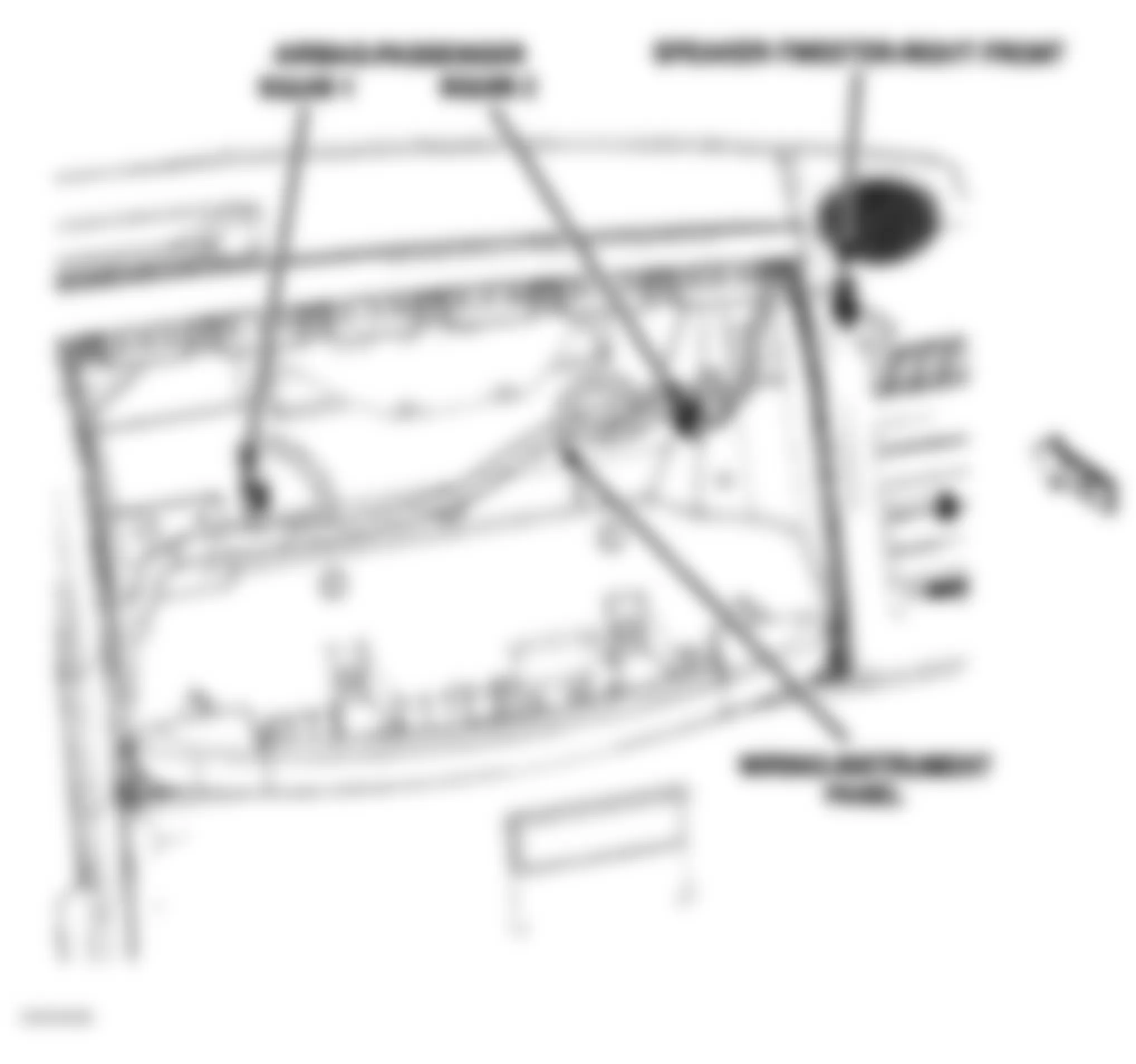 Dodge Nitro SLT 2007 - Component Locations - Right Side Of Dash