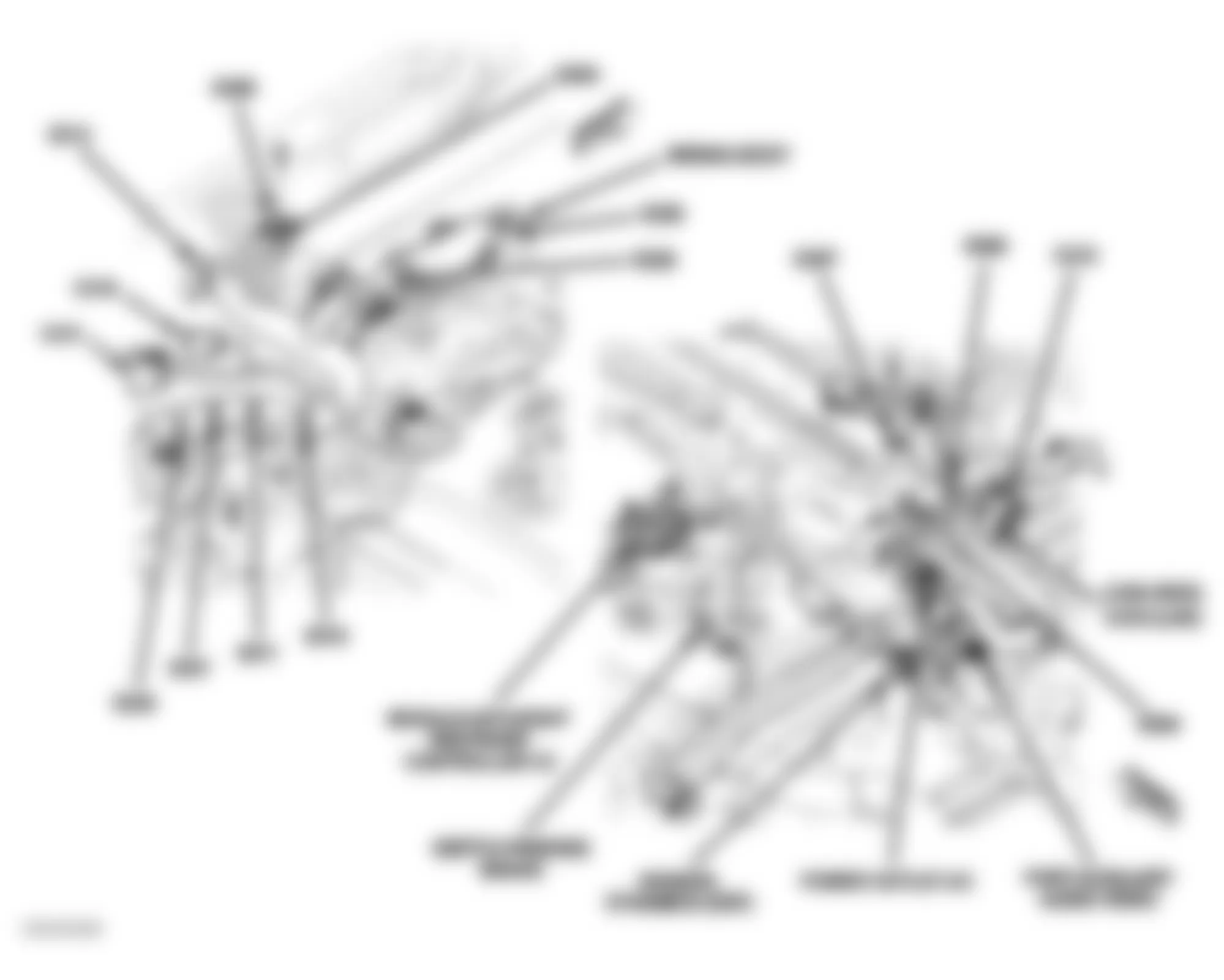 Dodge Nitro SLT 2007 - Component Locations - Front Interior Floor