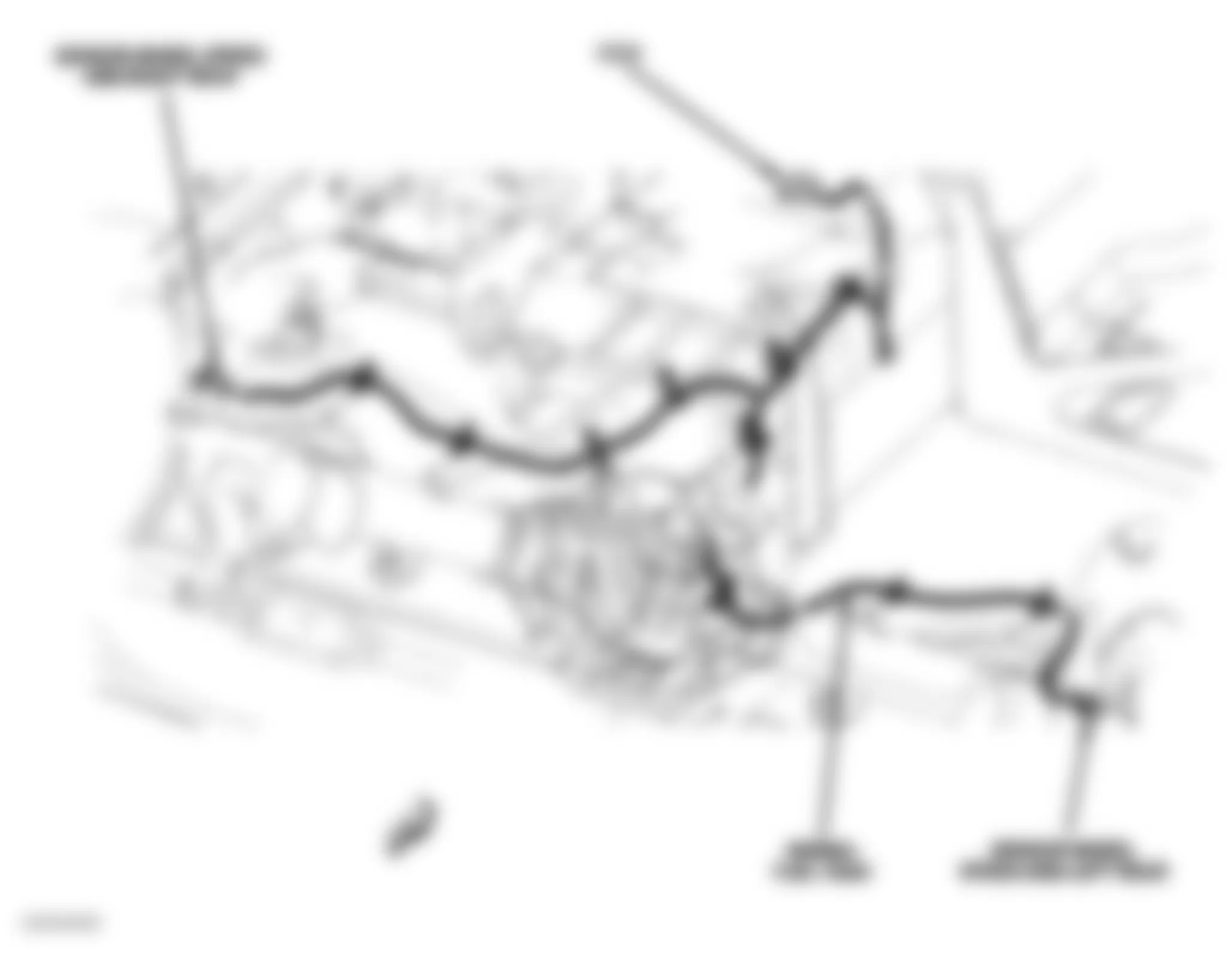 Dodge Nitro SLT 2007 - Component Locations - Rear Underbody