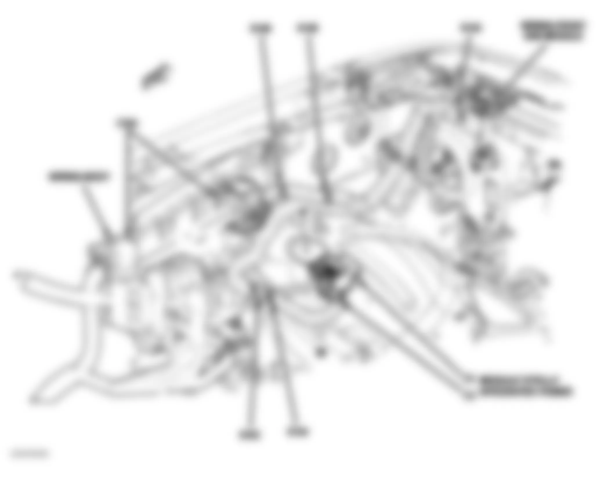 Dodge Nitro SXT 2007 - Component Locations -  Left Side Of Engine Compartment