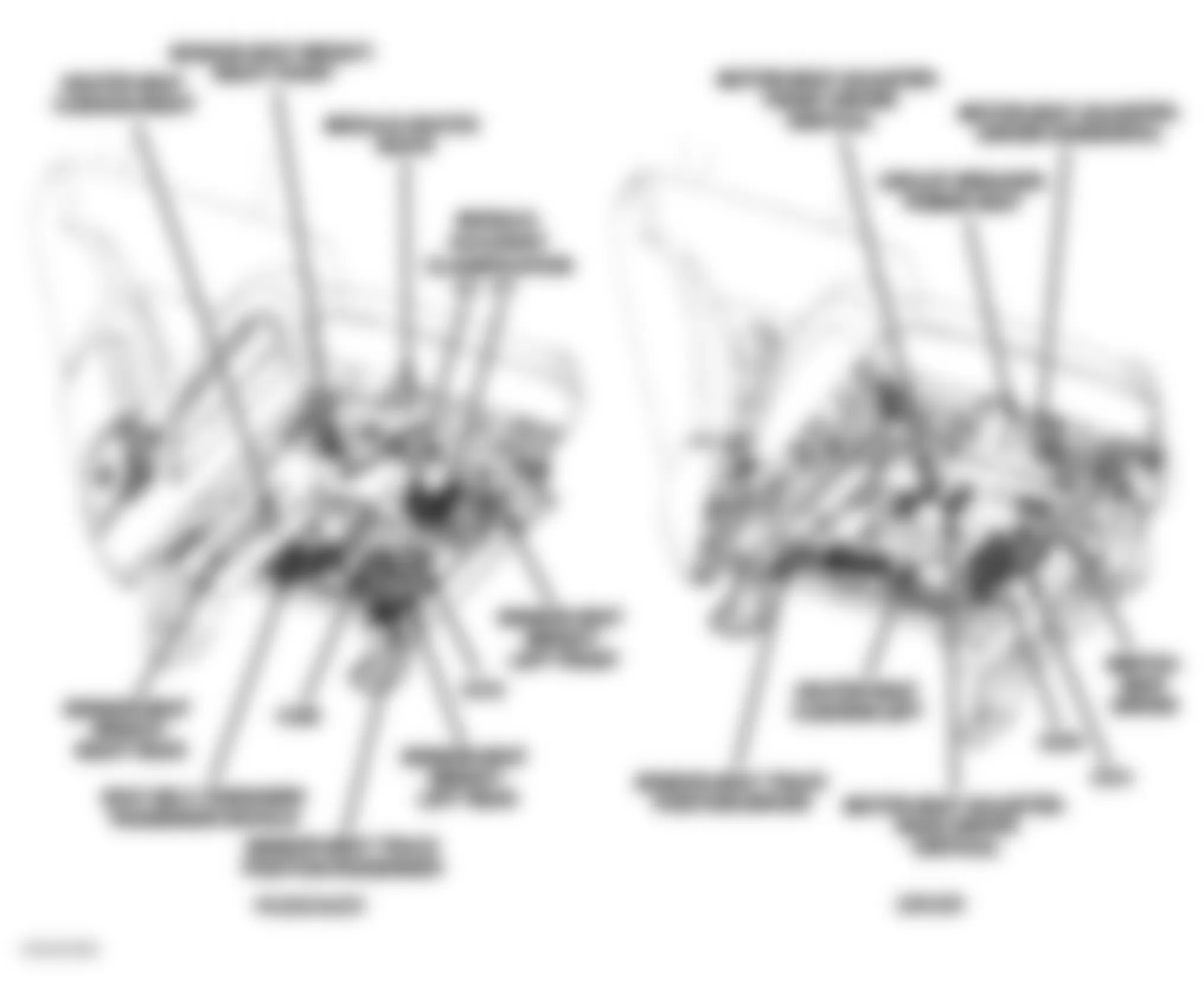 Dodge Nitro SXT 2007 - Component Locations -  Front Seats