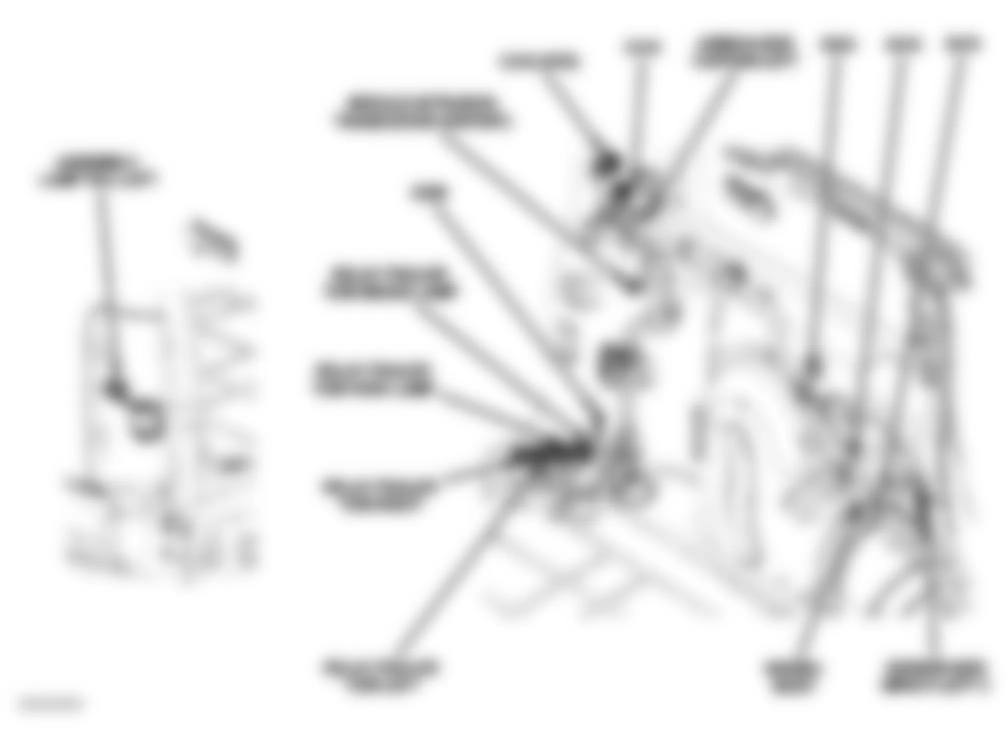 Dodge Nitro SXT 2007 - Component Locations -  Left Quarterpanel