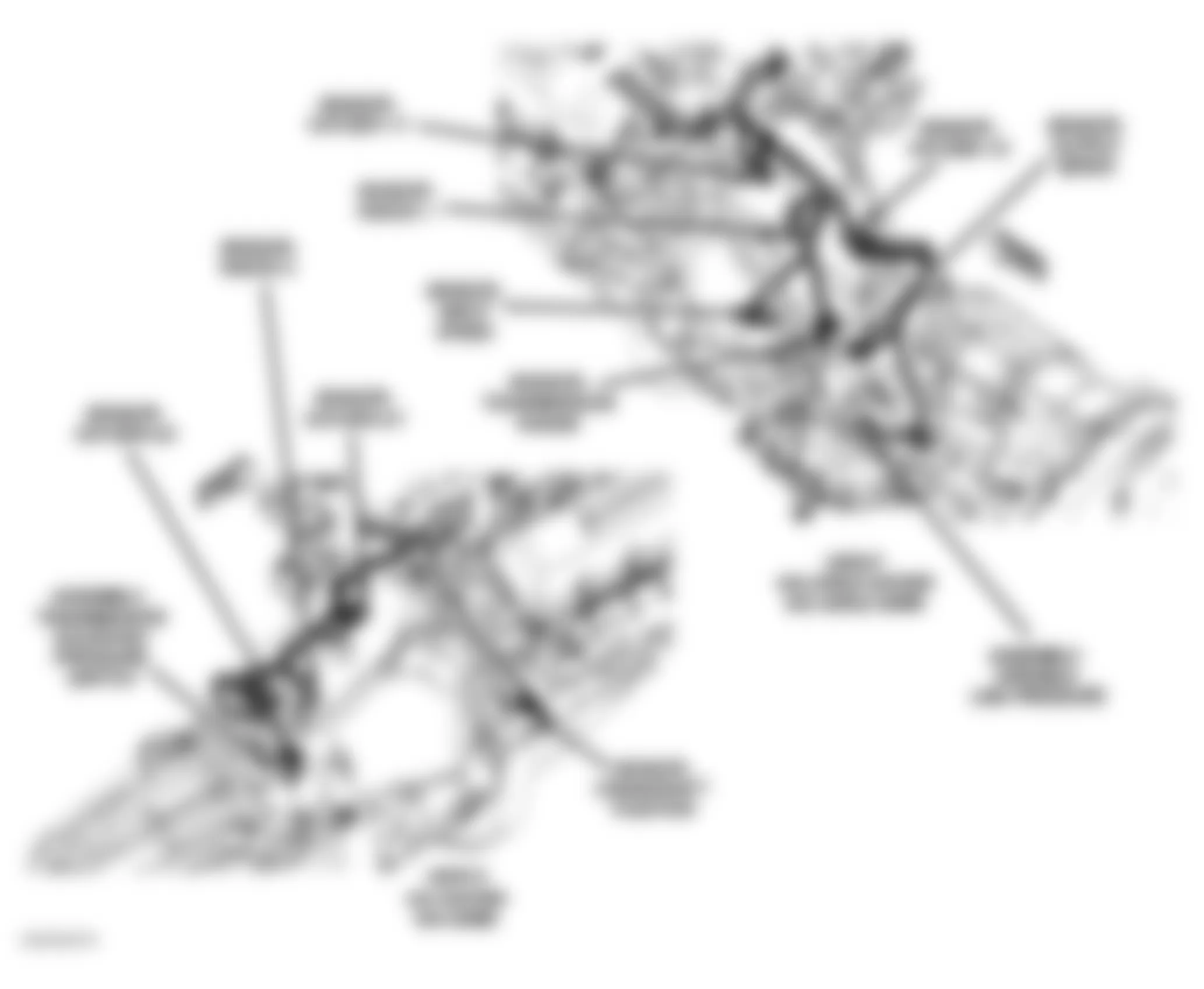 Dodge Pickup R2500 2007 - Component Locations -  Automatic Transmission (3.7L)