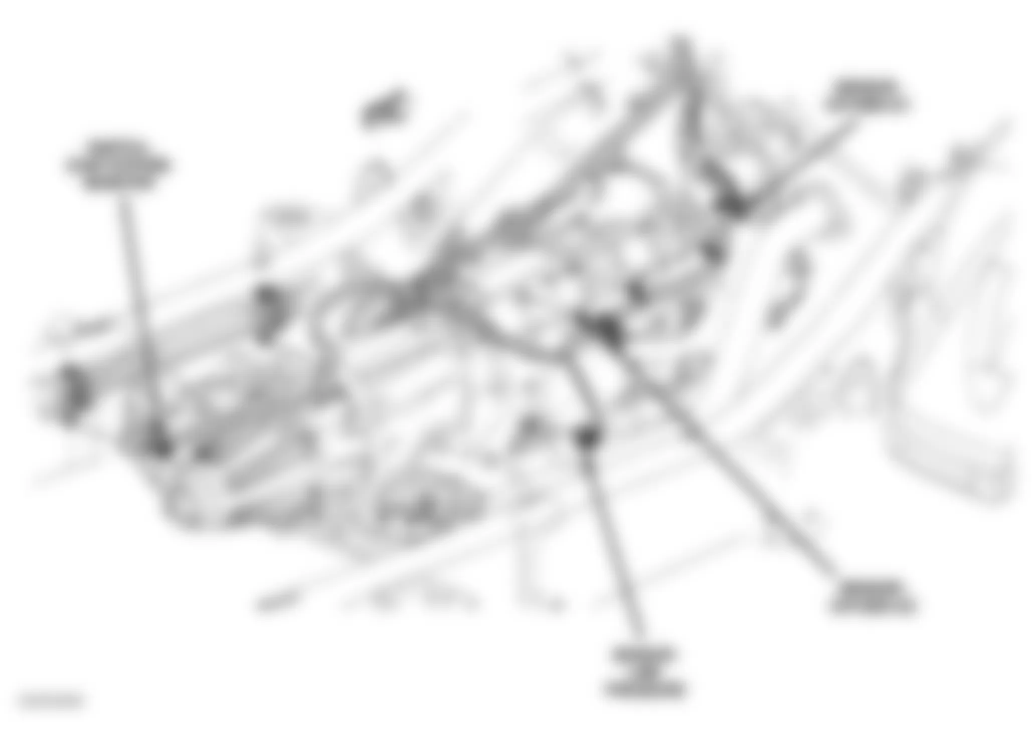 Dodge Pickup R2500 2007 - Component Locations -  Right Side Of Transmission (RFE)