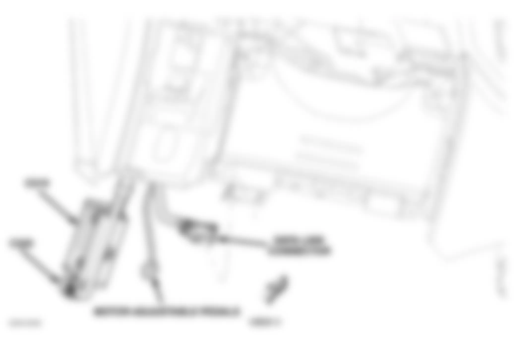 Dodge Pickup R2500 2007 - Component Locations -  Lower Left Side Of Dash