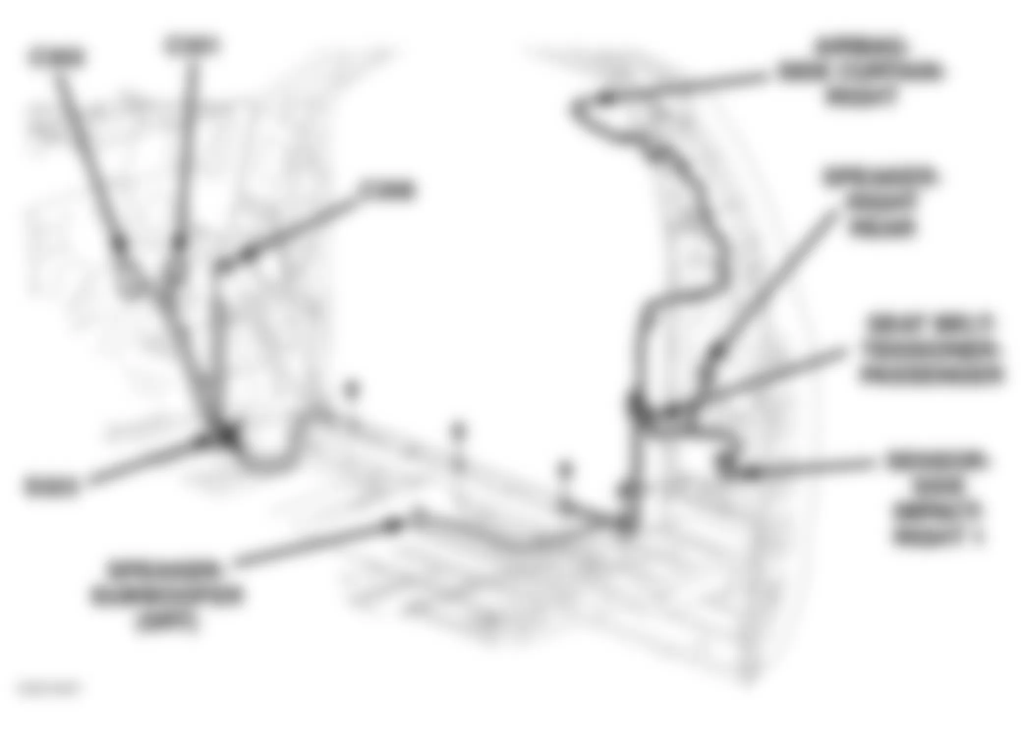 Dodge Pickup R2500 2007 - Component Locations -  Right Side Of Body (Standard Cab)