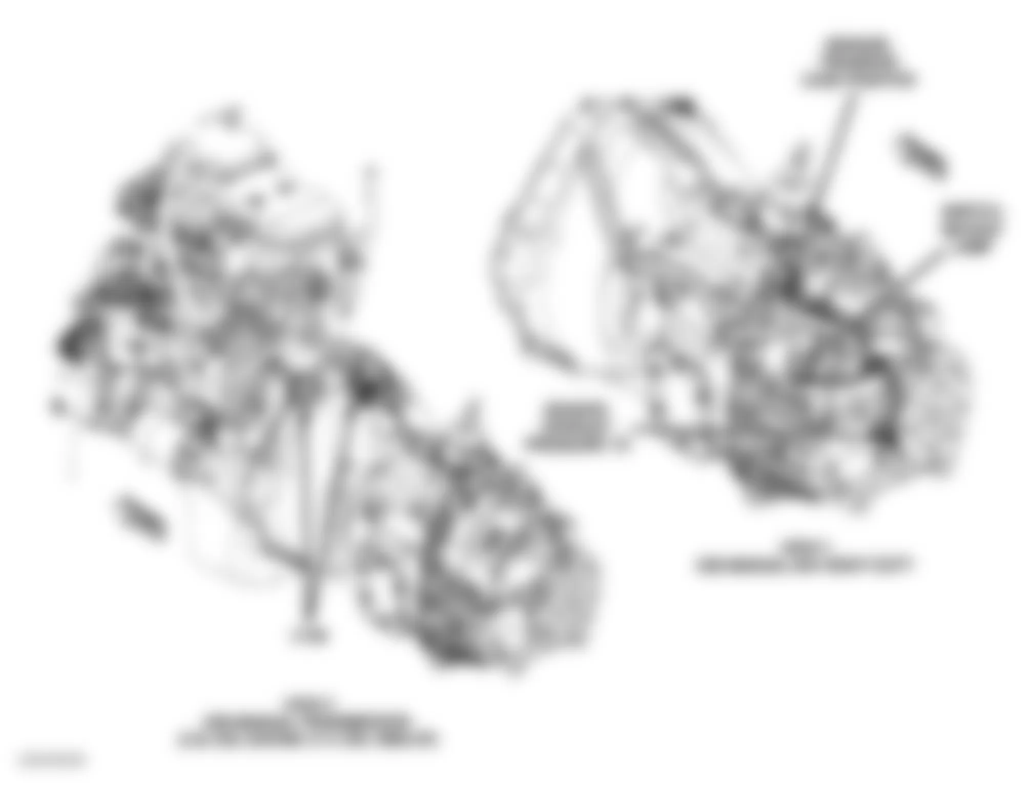 Dodge Pickup R2500 2007 - Component Locations -  Manual Transmission (6.7L)