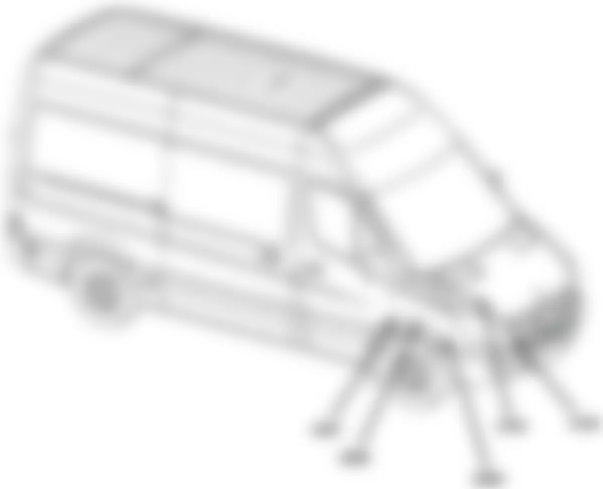 Dodge Sprinter 2500 2007 - Component Locations -  Right Front Of Vehicle