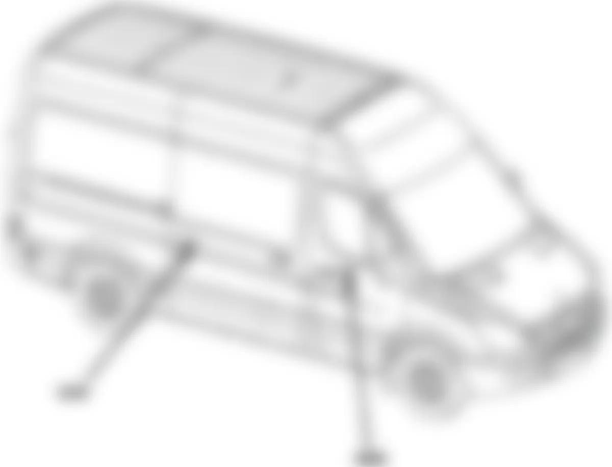 Dodge Sprinter 2500 2007 - Component Locations -  Right Side Of Vehicle