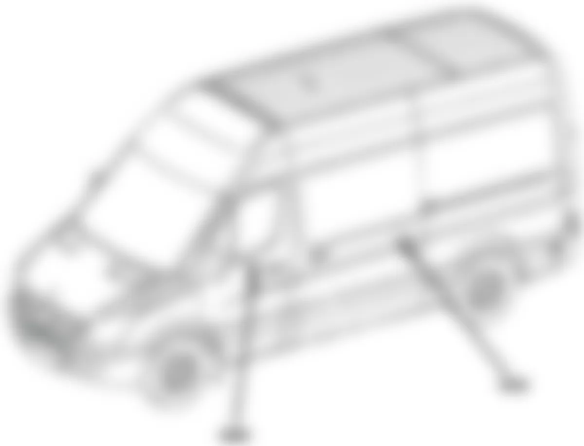 Dodge Sprinter 2500 2007 - Component Locations -  Left Side Of Vehicle