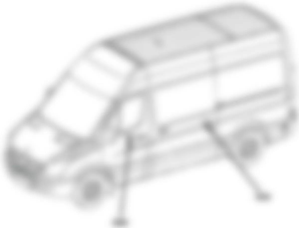 Dodge Sprinter 3500 2007 - Component Locations -  Left Side Of Vehicle