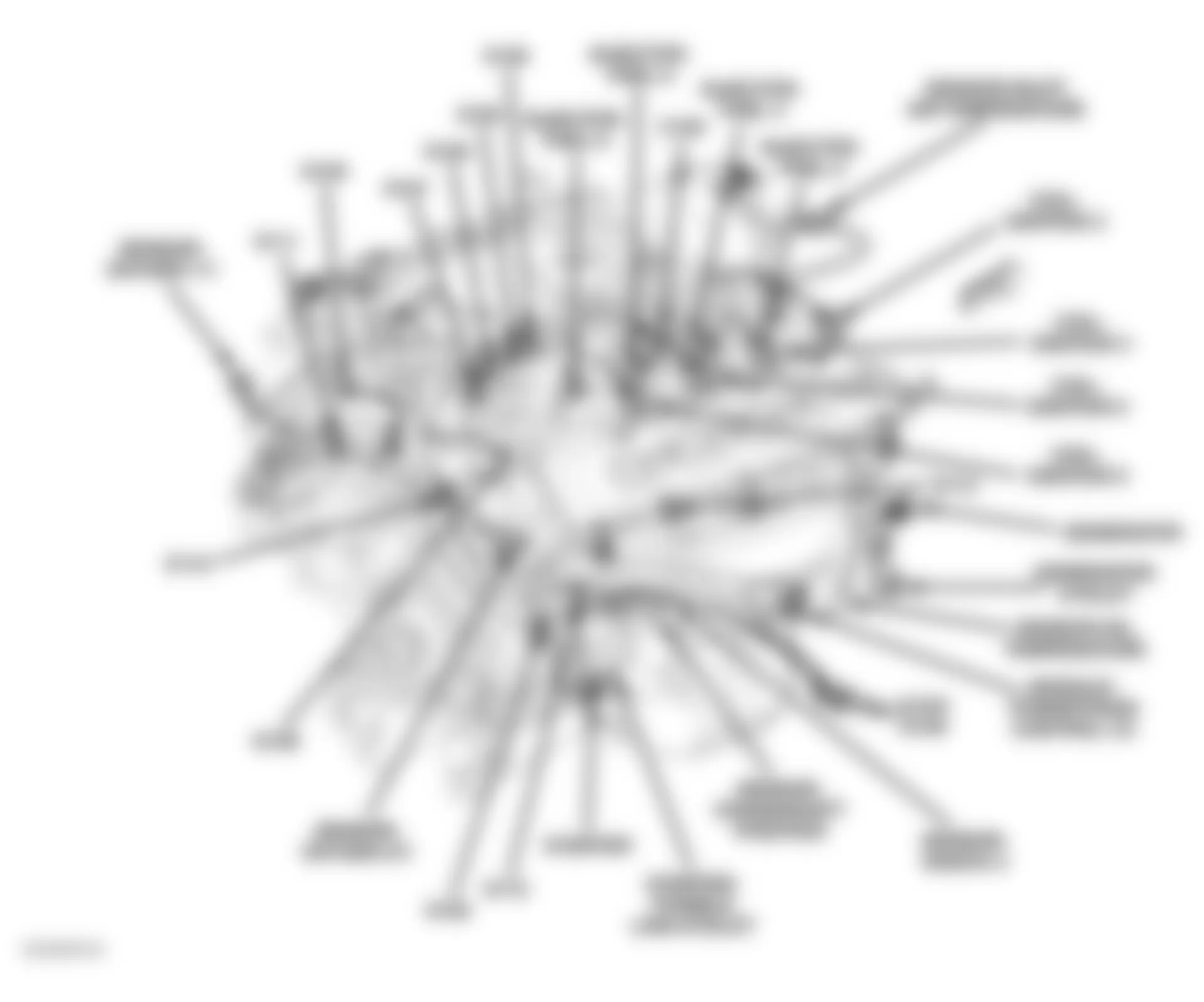 Dodge Magnum 2008 - Component Locations -  Right Rear Of Engine (5.7L)