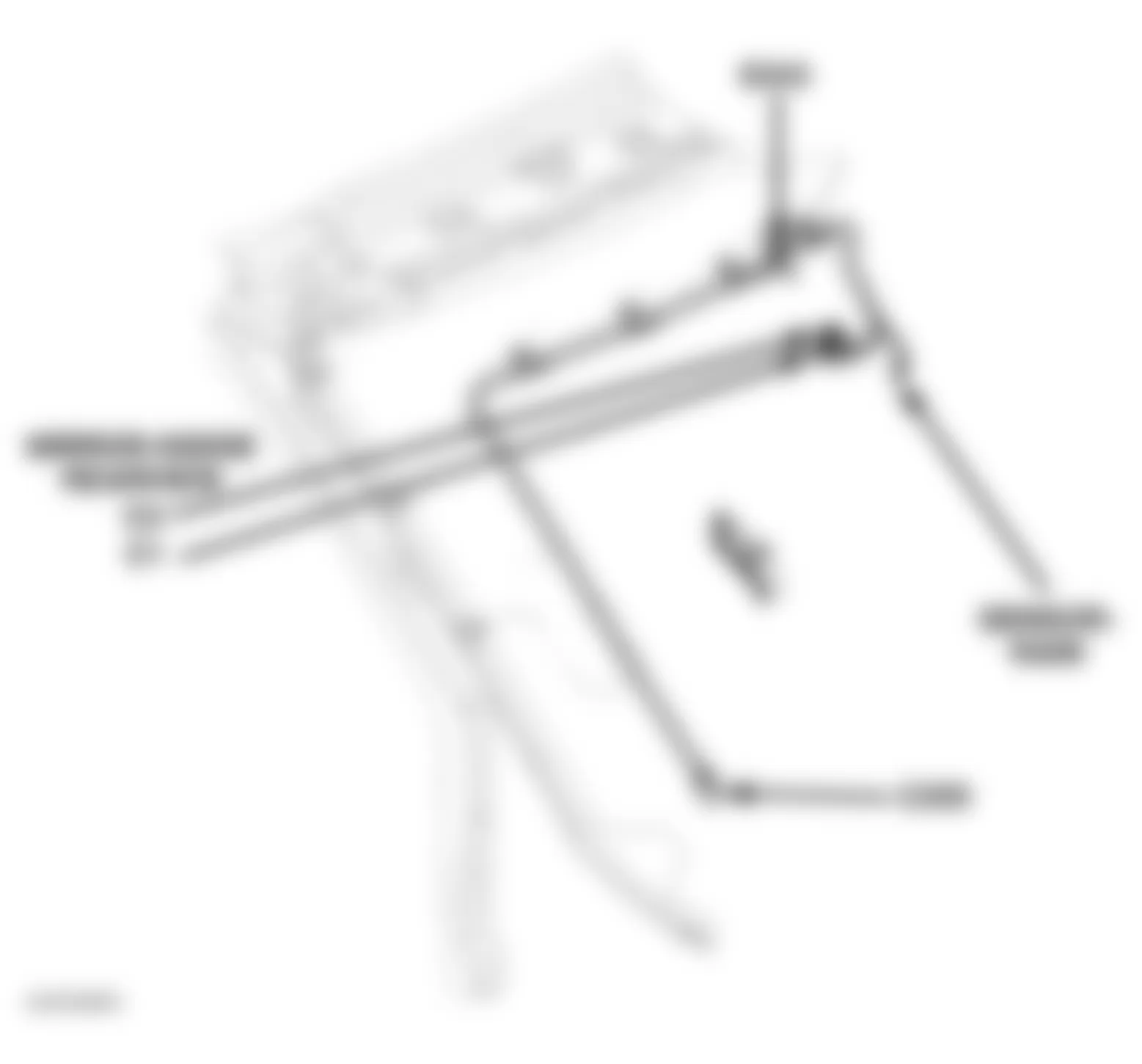 Dodge Magnum R/T 2008 - Component Locations - Left A Pillar