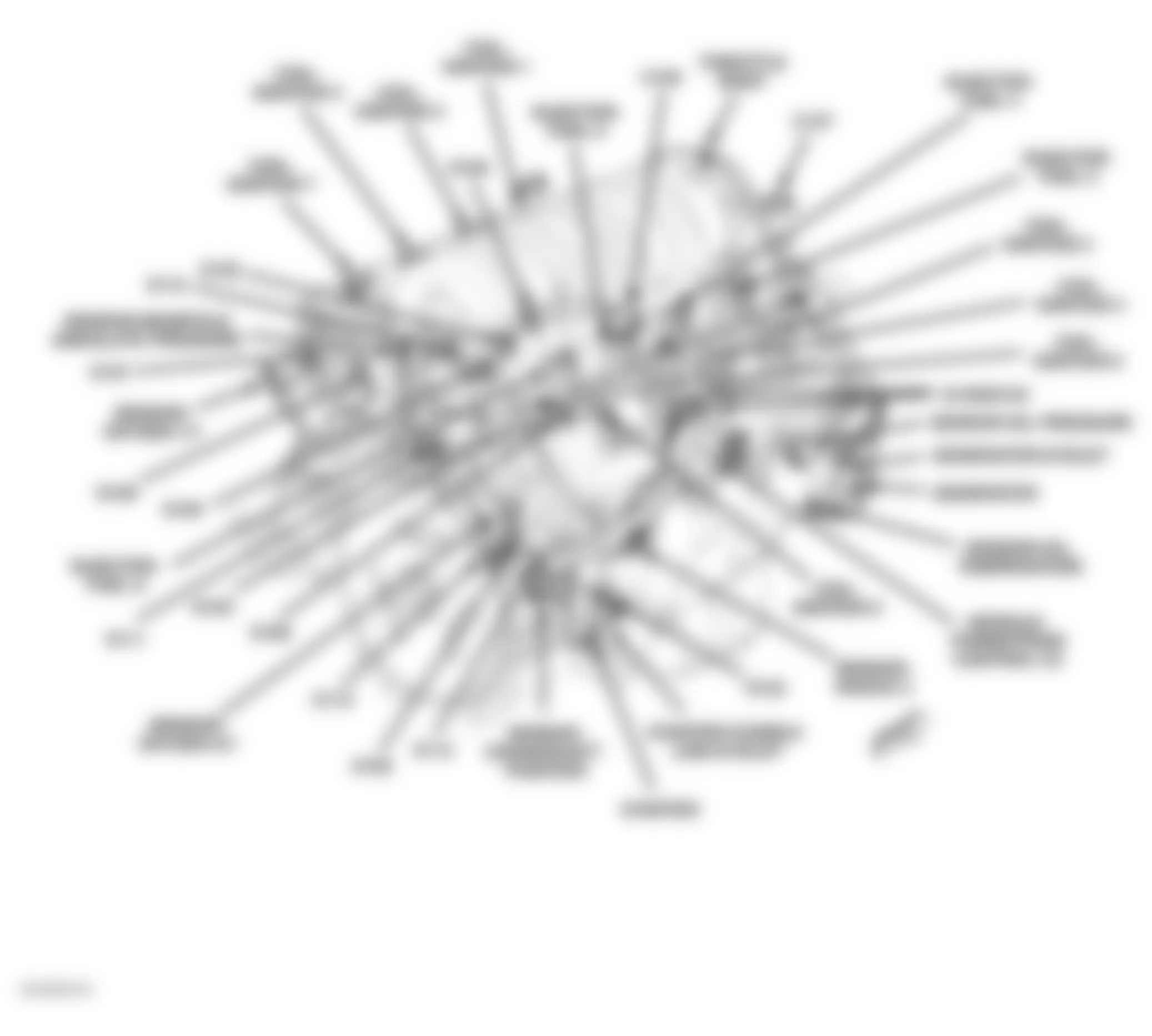 Dodge Magnum R/T 2008 - Component Locations - Right Rear Of Engine (6.1L)