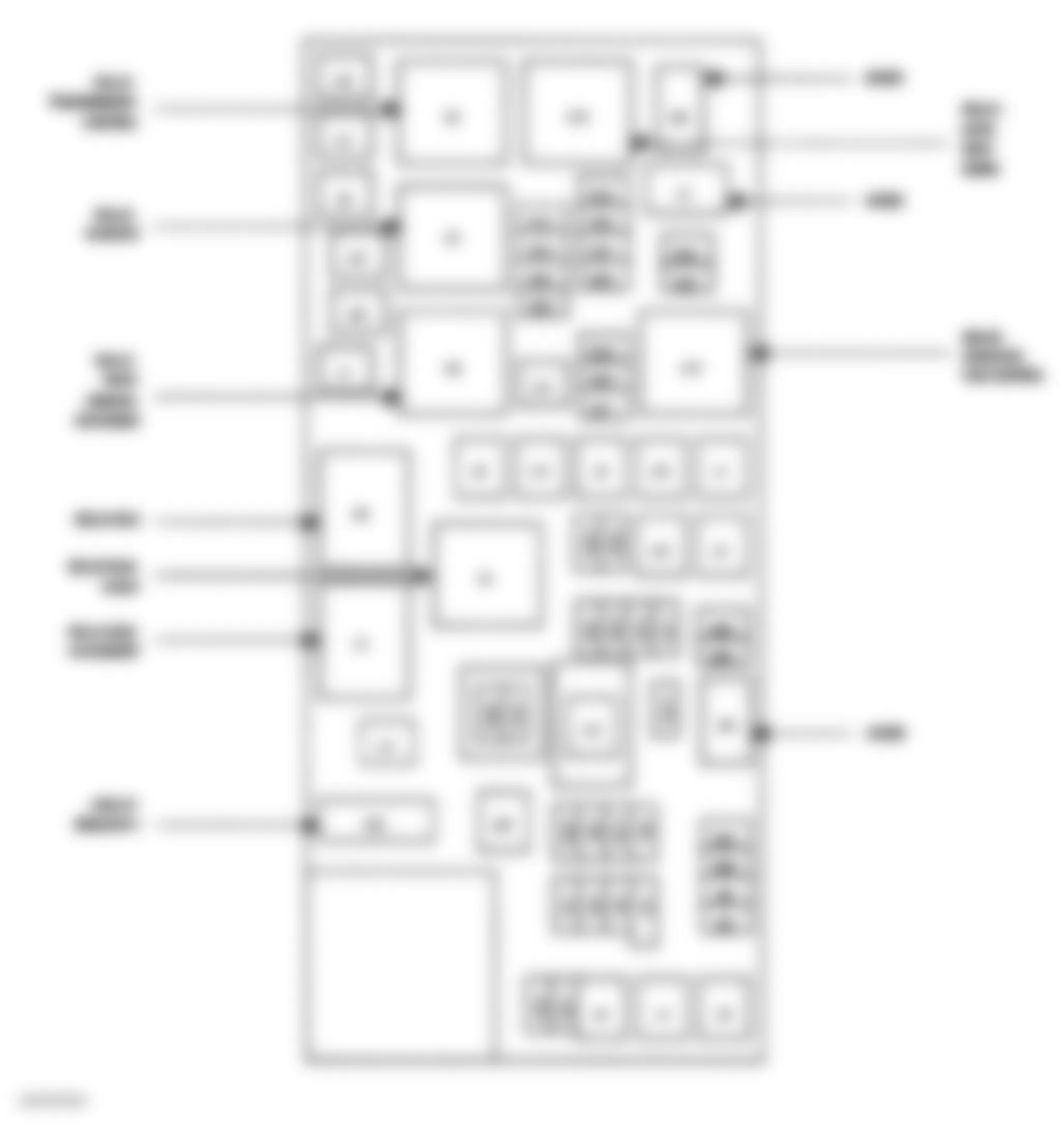 Dodge Nitro SLT 2008 - Component Locations -  Identifying Totally Integrated Power Module Components