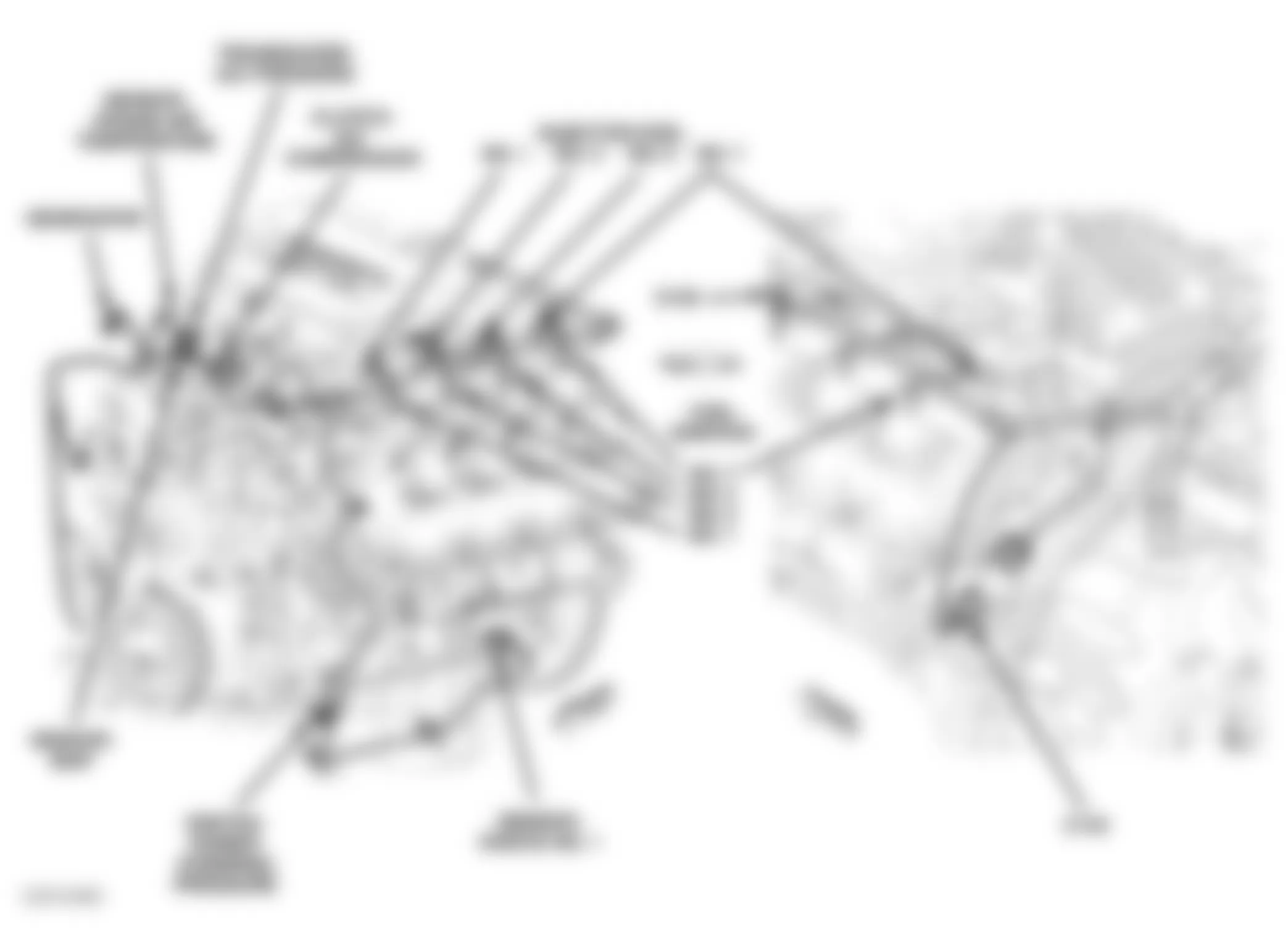 Dodge Pickup R1500 2008 - Component Locations - Left Side Of Engine (5.7L)